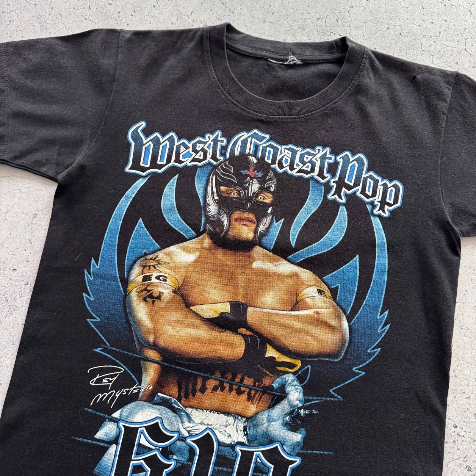 Vintage WWE Rey Mysterio Wrestling Vintage T-Shirt Single Stitch Size US S / EU 44-46 / 1 - 3 Thumbnail