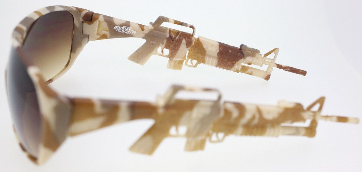 Jeremy Scott × Linda Farrow Linda Farrow × Jeremy Scott 13ss Rifle M16 gun glasses Size ONE SIZE - 4 Thumbnail