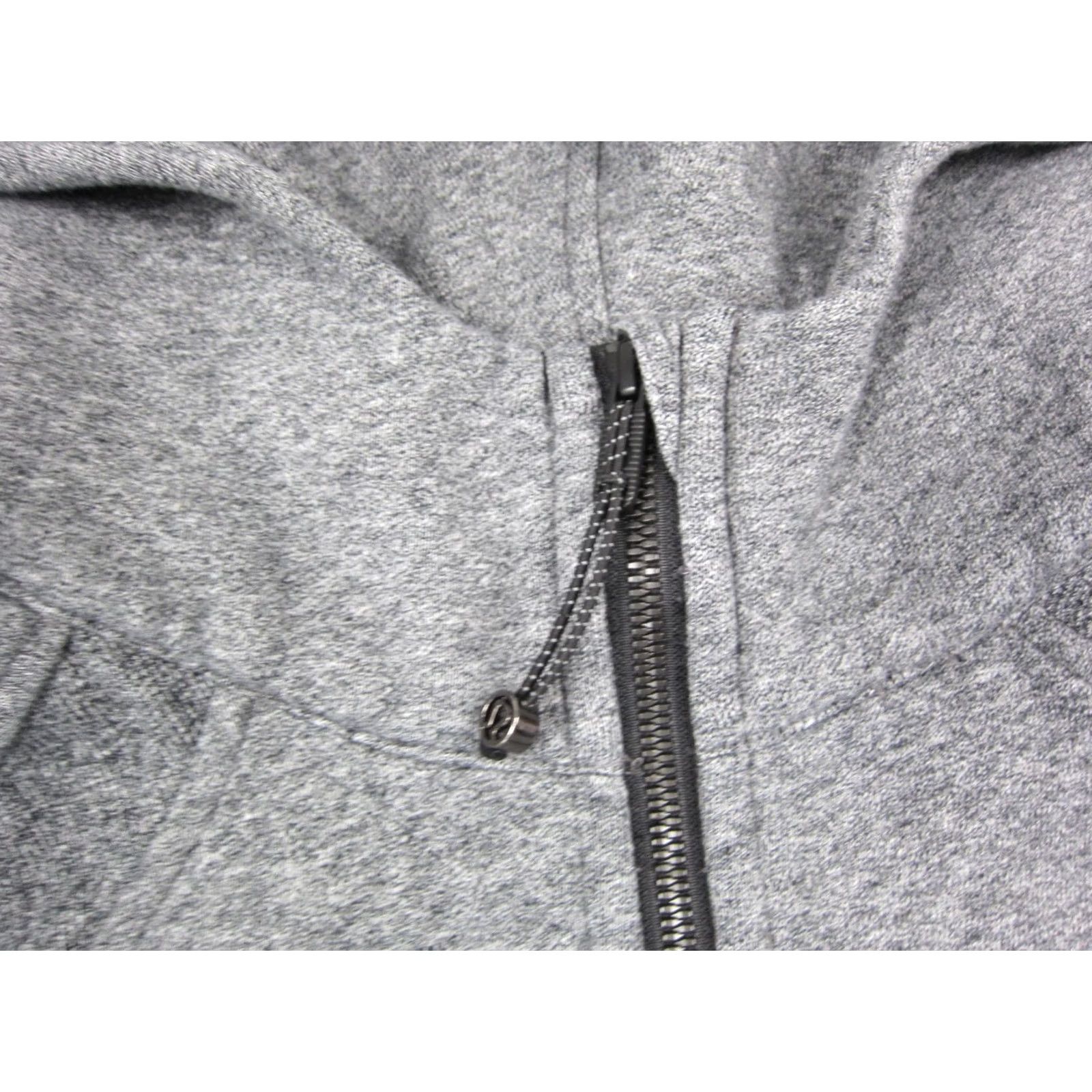Lululemon Lululemon Hoodie Womens 12 Gray Scuba Oversized Full Zip Cropped Athletic Active Shirt Mens Girls Size XL / US 12-14 / IT 48-50 - 3 Thumbnail