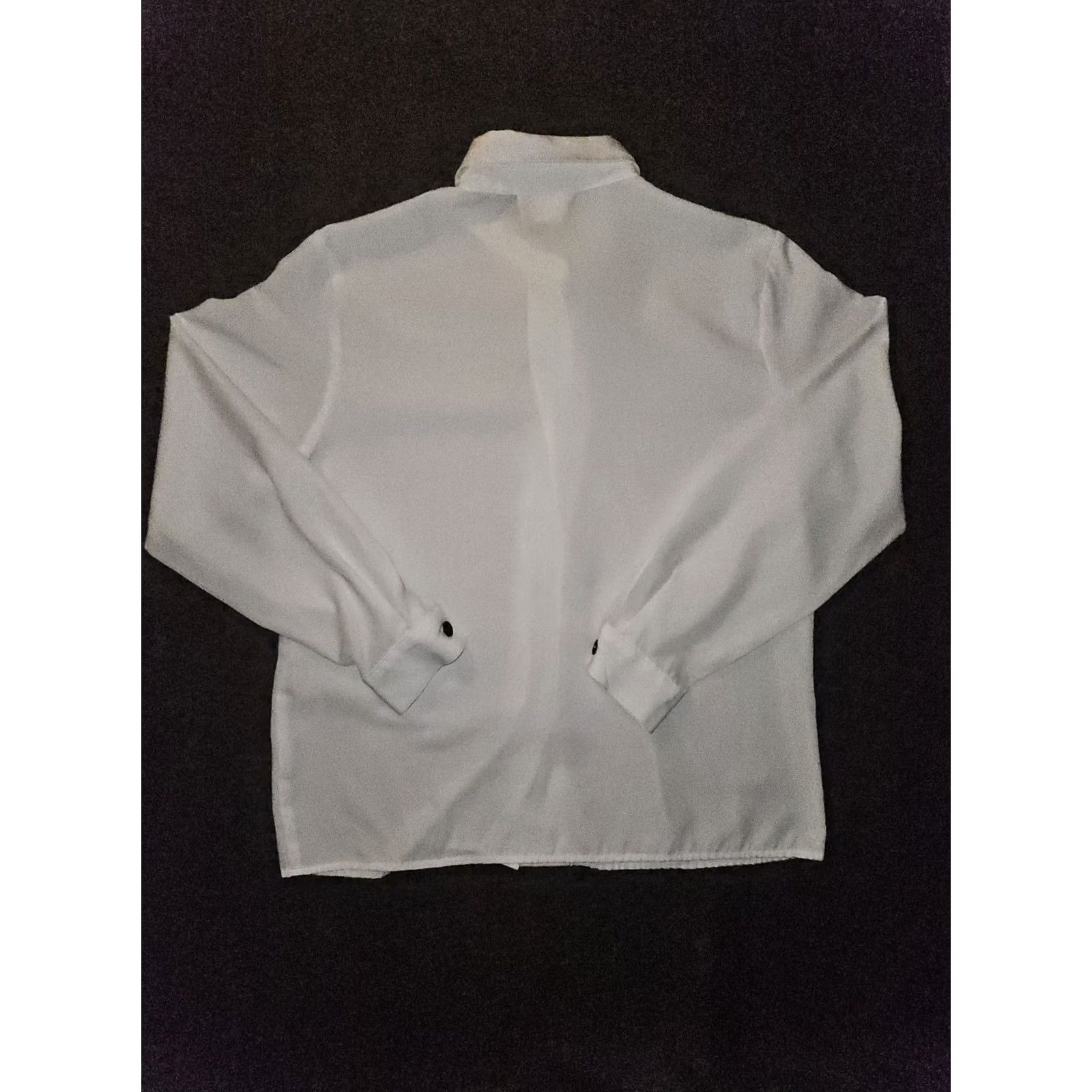 Pendleton VINTAGE Pendleton Button-Up Shirt Women's 12 White Embroidered USA 80s Church Size XL / US 12-14 / IT 48-50 - 7 Thumbnail