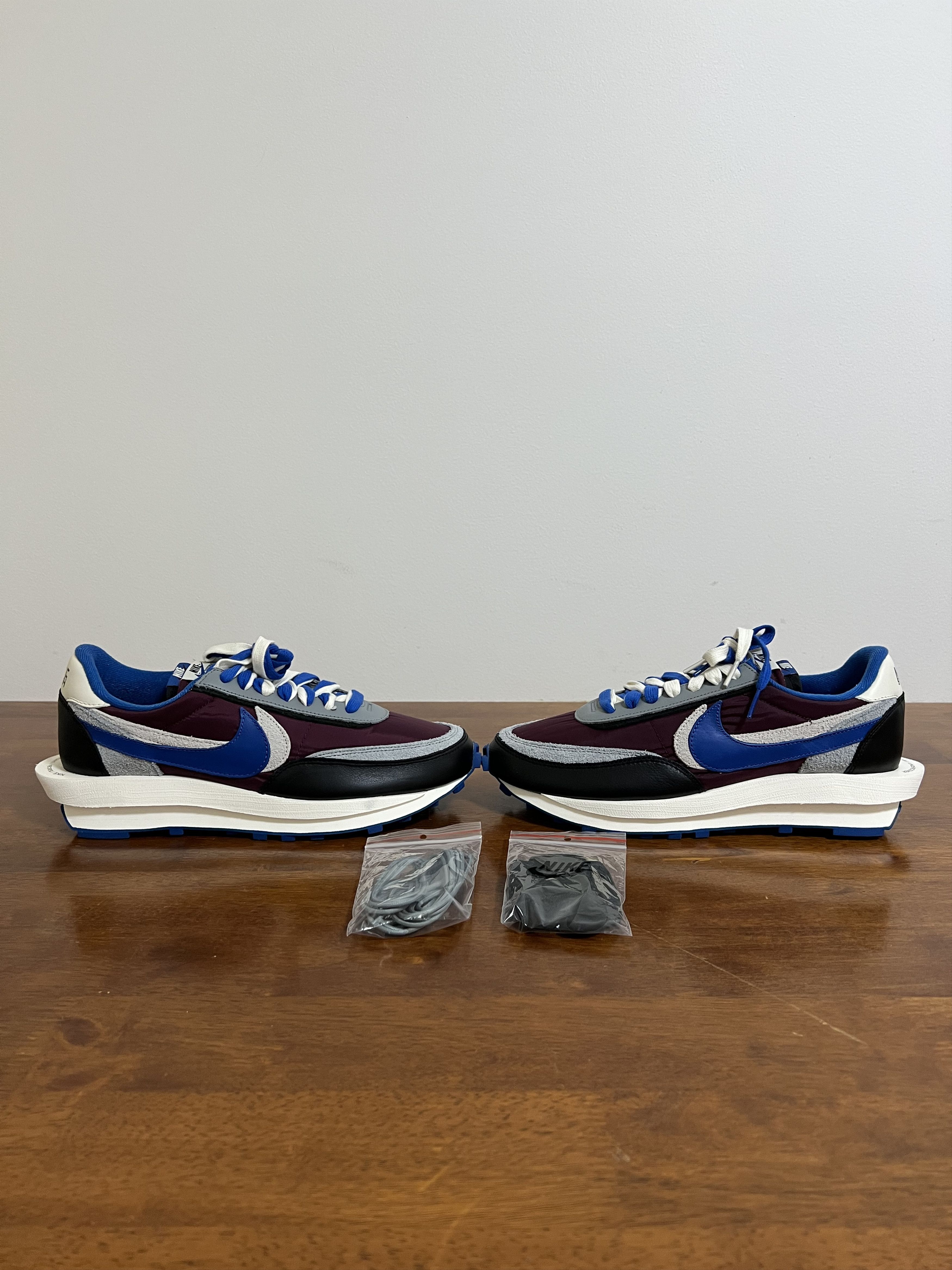 Nike × Sacai × Undercover 💚 2021 Sacai x Undercover x Nike LD Waffle Team Royal NEW Size US 11 / EU 44 - 2 Thumbnail