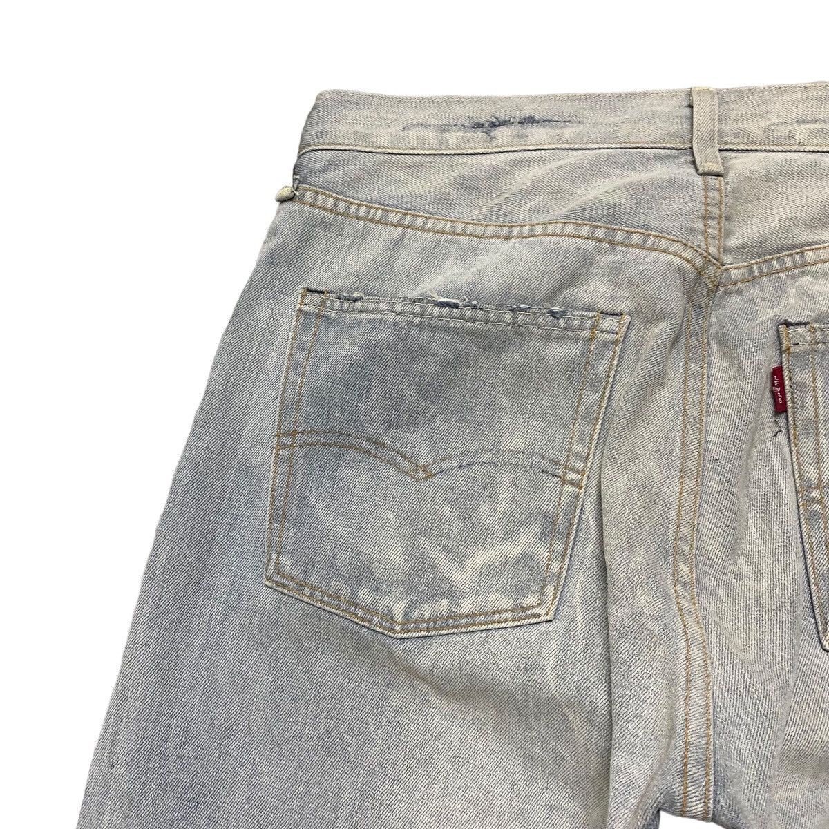 Levi's Vintage Levis 501 Big E Denim Selvedge Jeans Over Washed Size US 32 / EU 48 - 9 Thumbnail