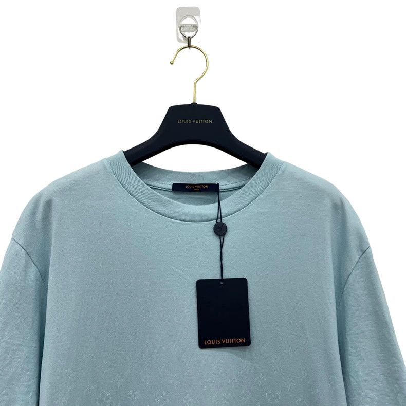 Louis Vuitton Louis Vuitton Blue Logo Gradient Crew Neck Short Sleeve Size US XL / EU 56 / 4 - 3 Thumbnail
