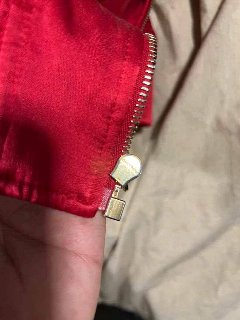 Versace Versace Red satin jacket Size L / US 10 / IT 46 - 7 Thumbnail