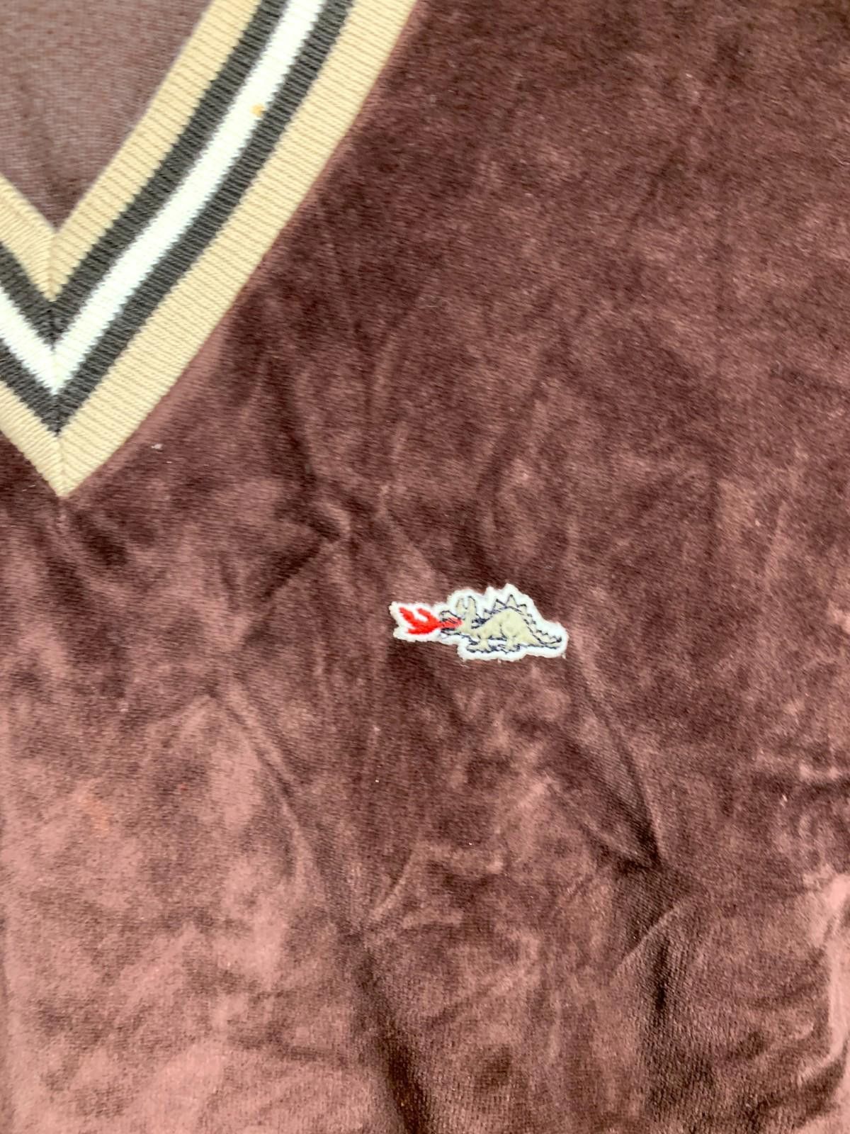 Sears Vintage 80's Sears Mens Fire Dragon Velour Shirt L (#116) Size US L / EU 52-54 / 3 - 2 Thumbnail