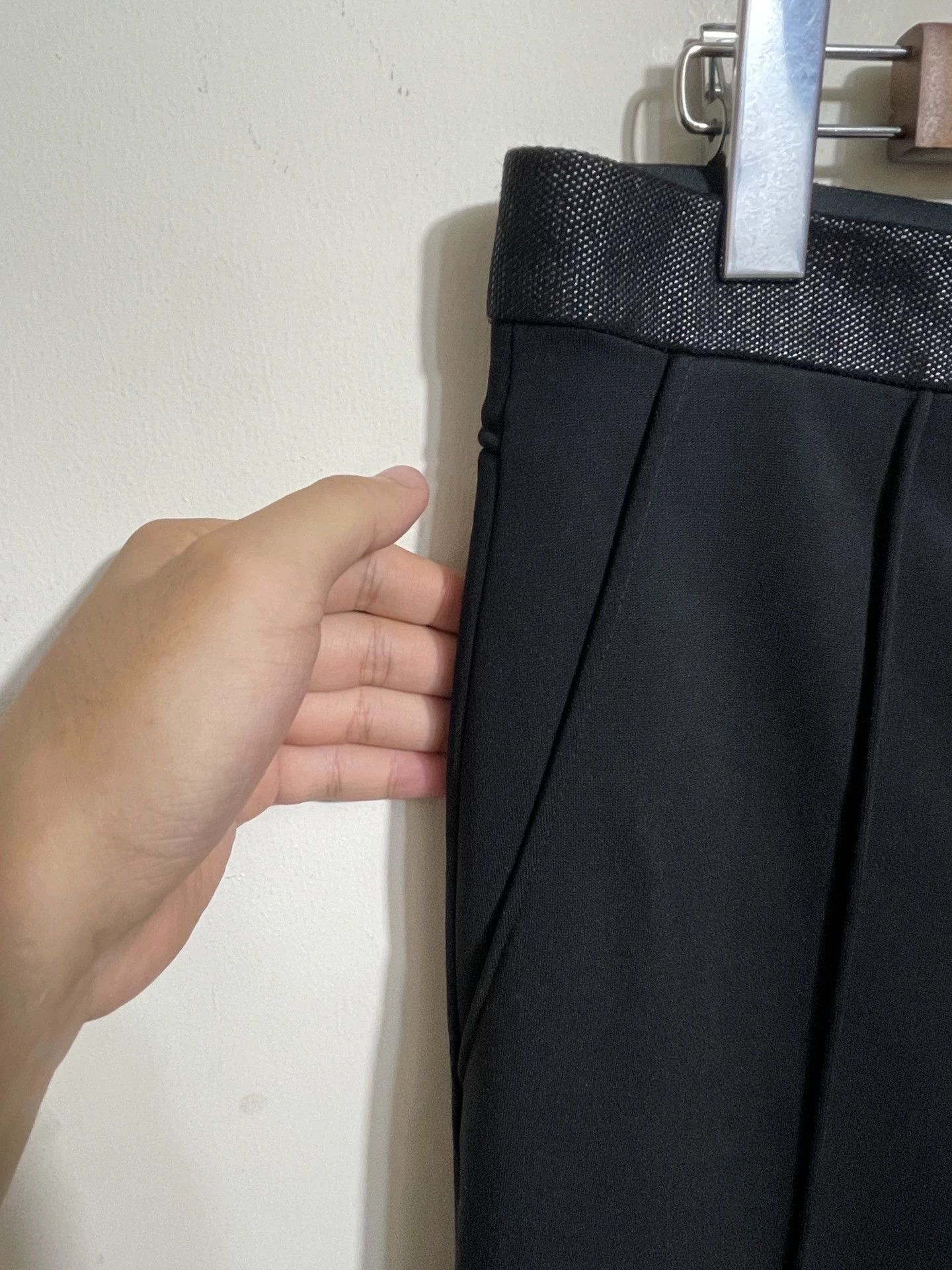 Balenciaga Balenciaga Slim Fit Wool-Cupro Trousers (48-52 Waist) Italy Size US 32 / EU 48 - 3 Thumbnail