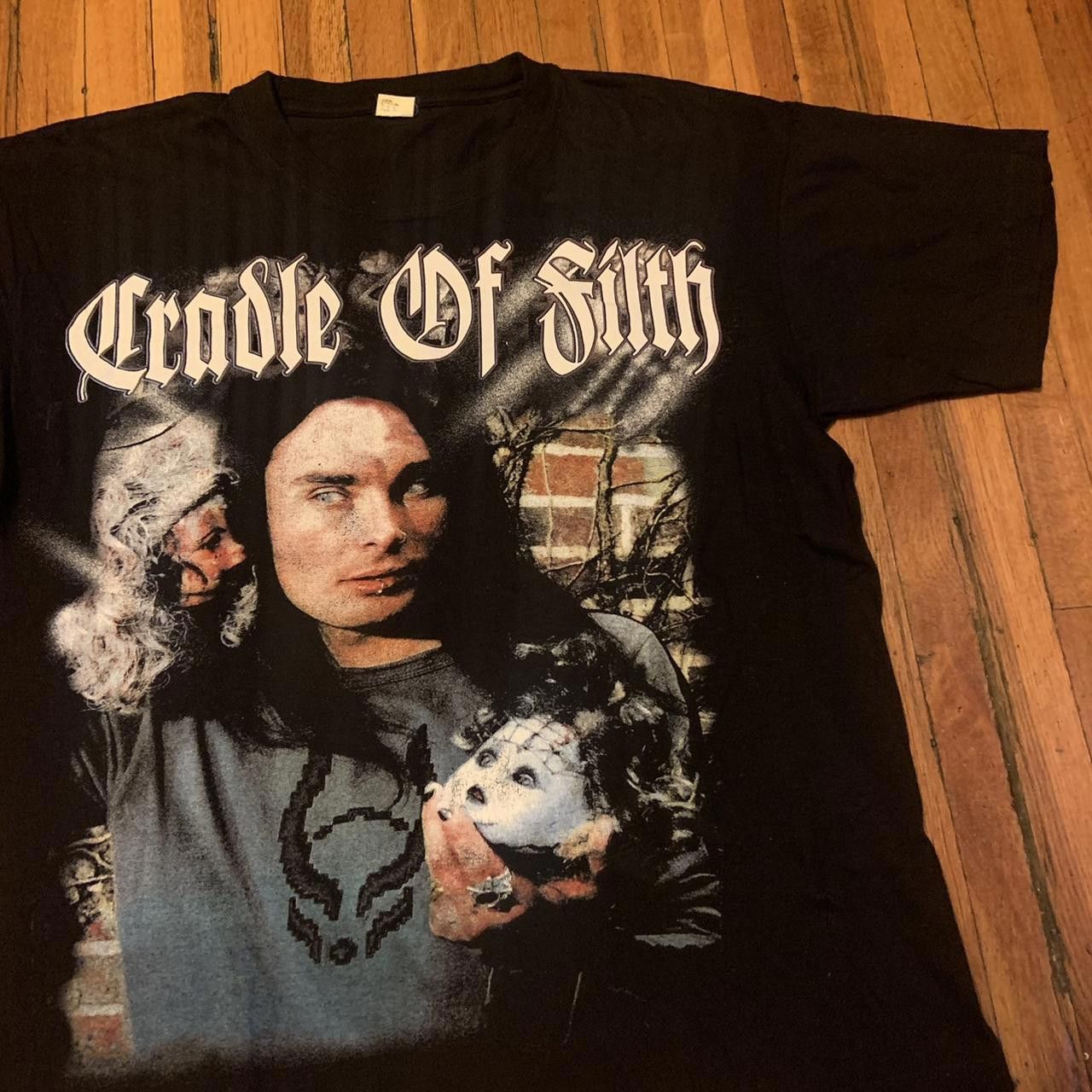 Designer Vintage Cradle Of Filth T Shirt Size US L / EU 52-54 / 3 - 1 Thumbnail