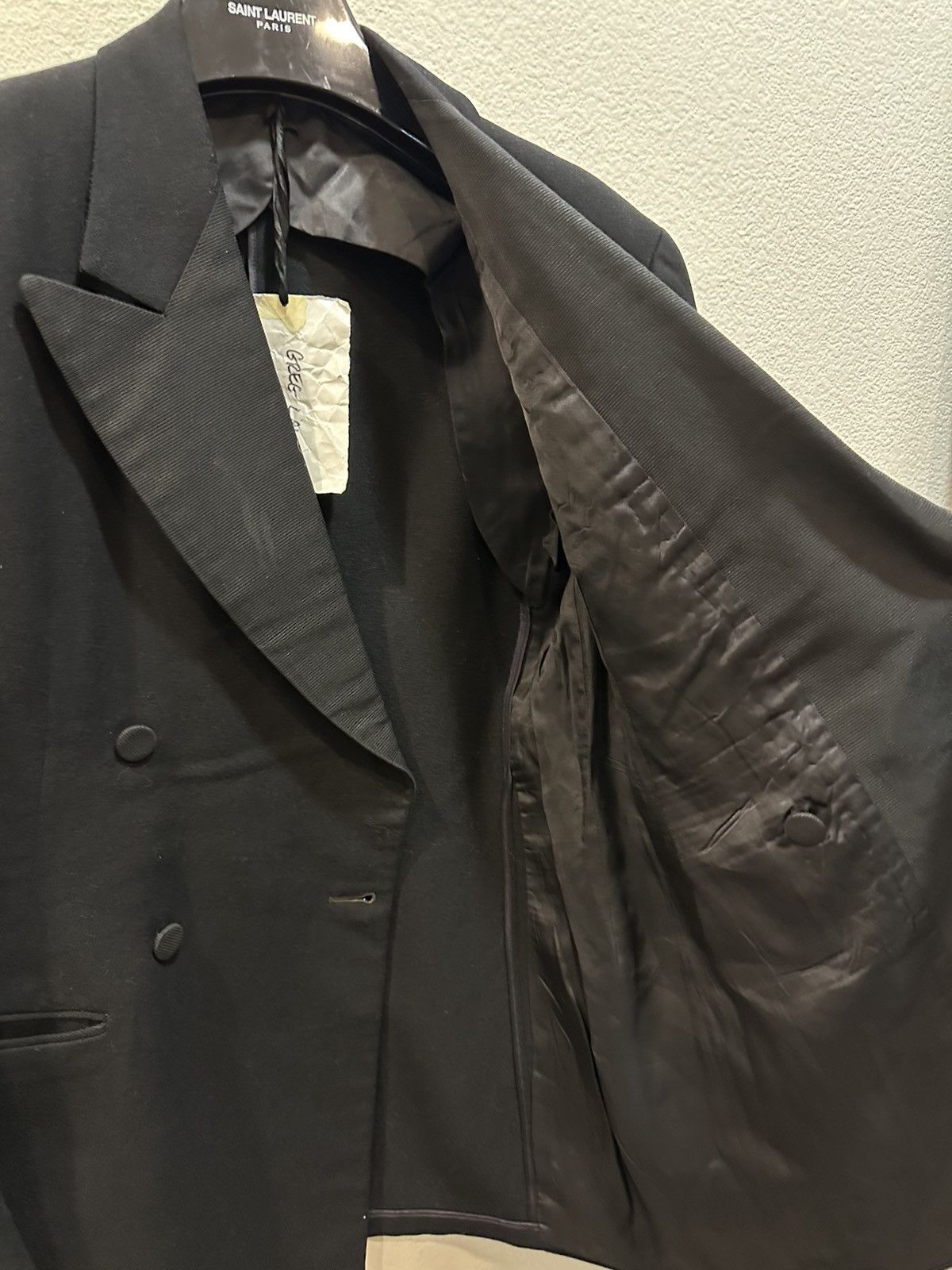 Greg Lauren Sample Double Breasted Wool Blazer Size US L / EU 52-54 / 3 - 3 Thumbnail