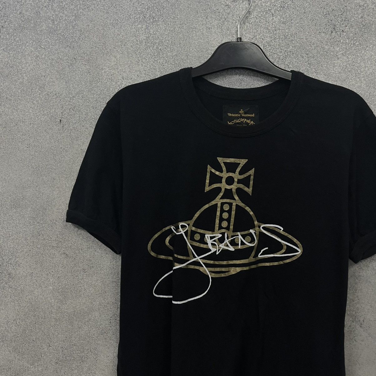 Vivienne Westwood Vivienne Westwood Big Logo T shirt Black Size M Size US M / EU 48-50 / 2 - 3 Thumbnail