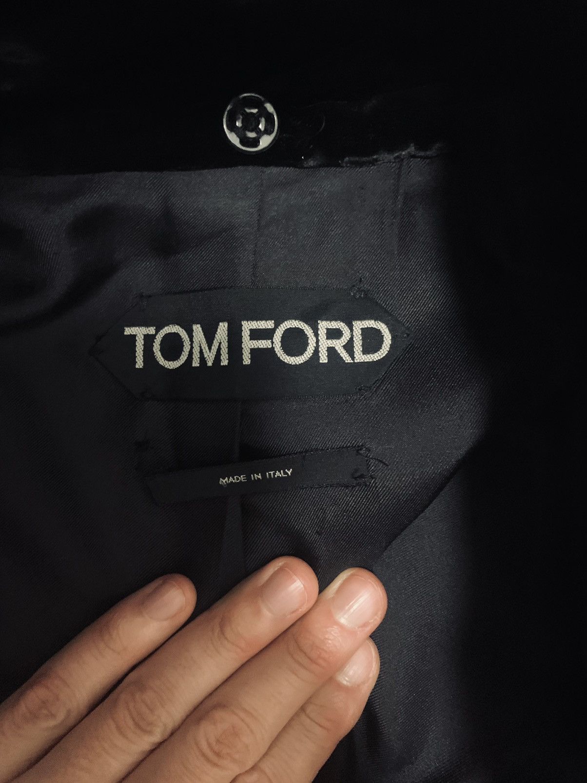 Tom Ford Tom Ford Black Peacoat Collar & Mink Fur — Rare Grail Piece Size M / US 6-8 / IT 42-44 - 12 Thumbnail