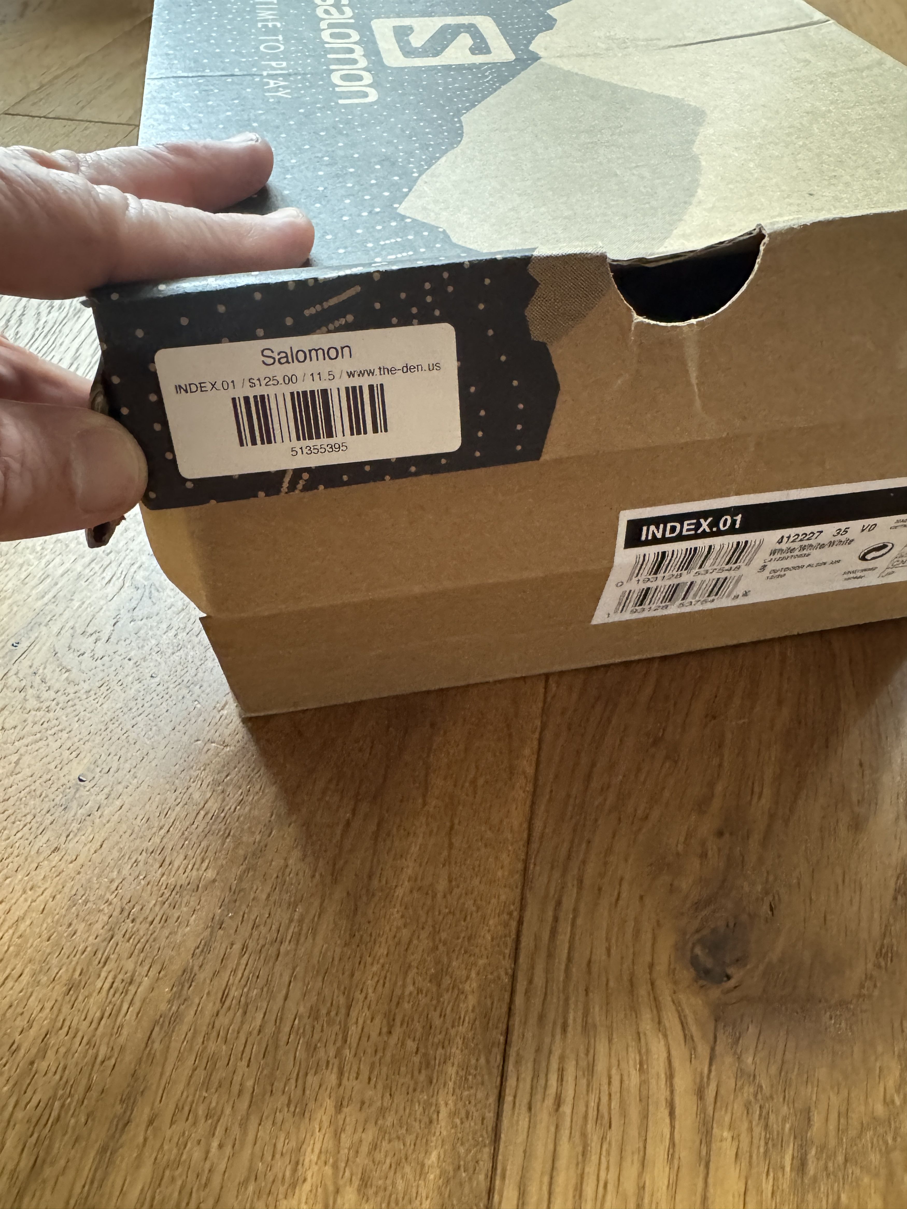 Salomon Salomon Index .01 FULLY recyclable running shoe US men 11.5 Size US 11.5 / EU 44-45 - 12 Thumbnail