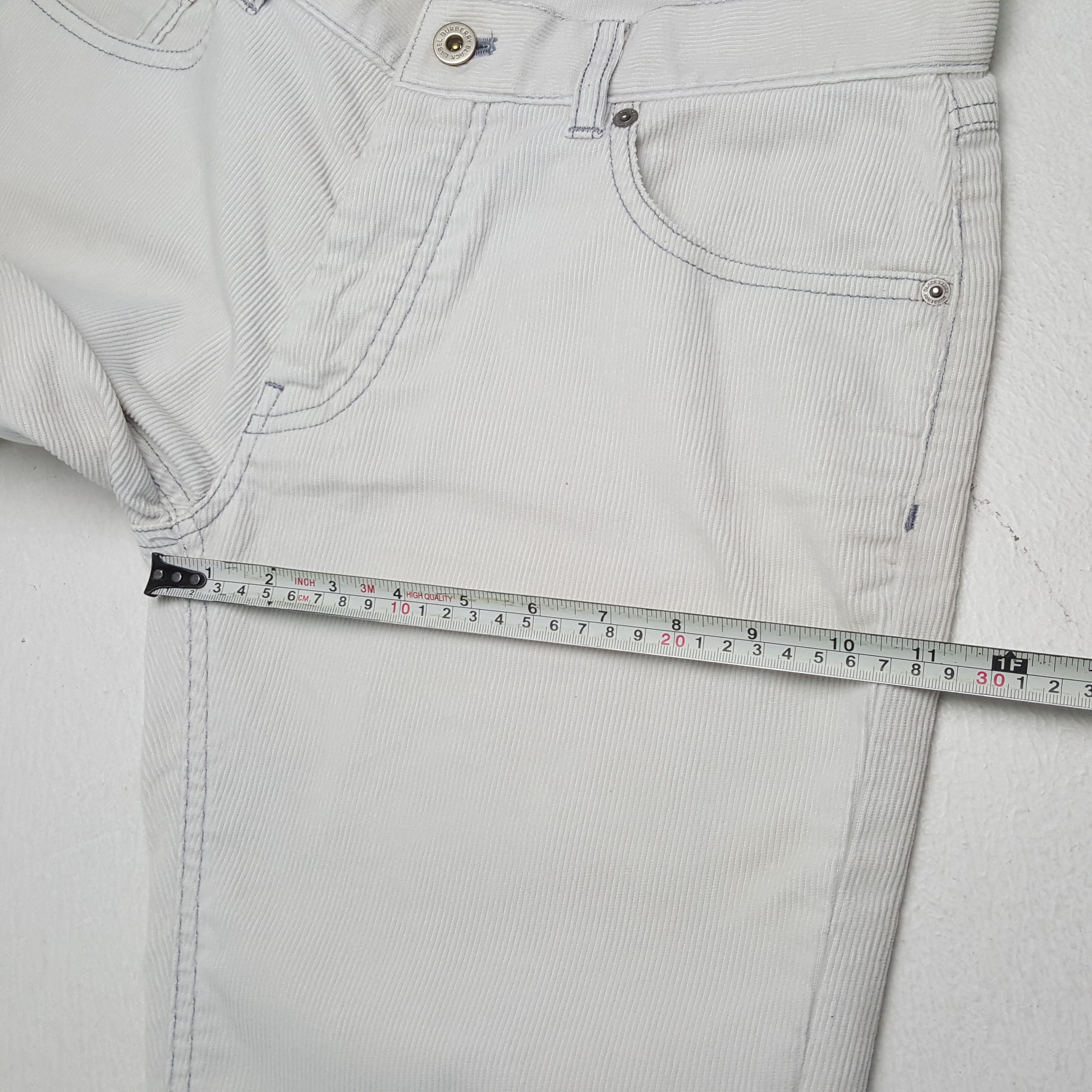 Burberry × Vintage BURBERRY BLACK LABEL Corduroy Pants Size US 30 / EU 46 - 9 Thumbnail