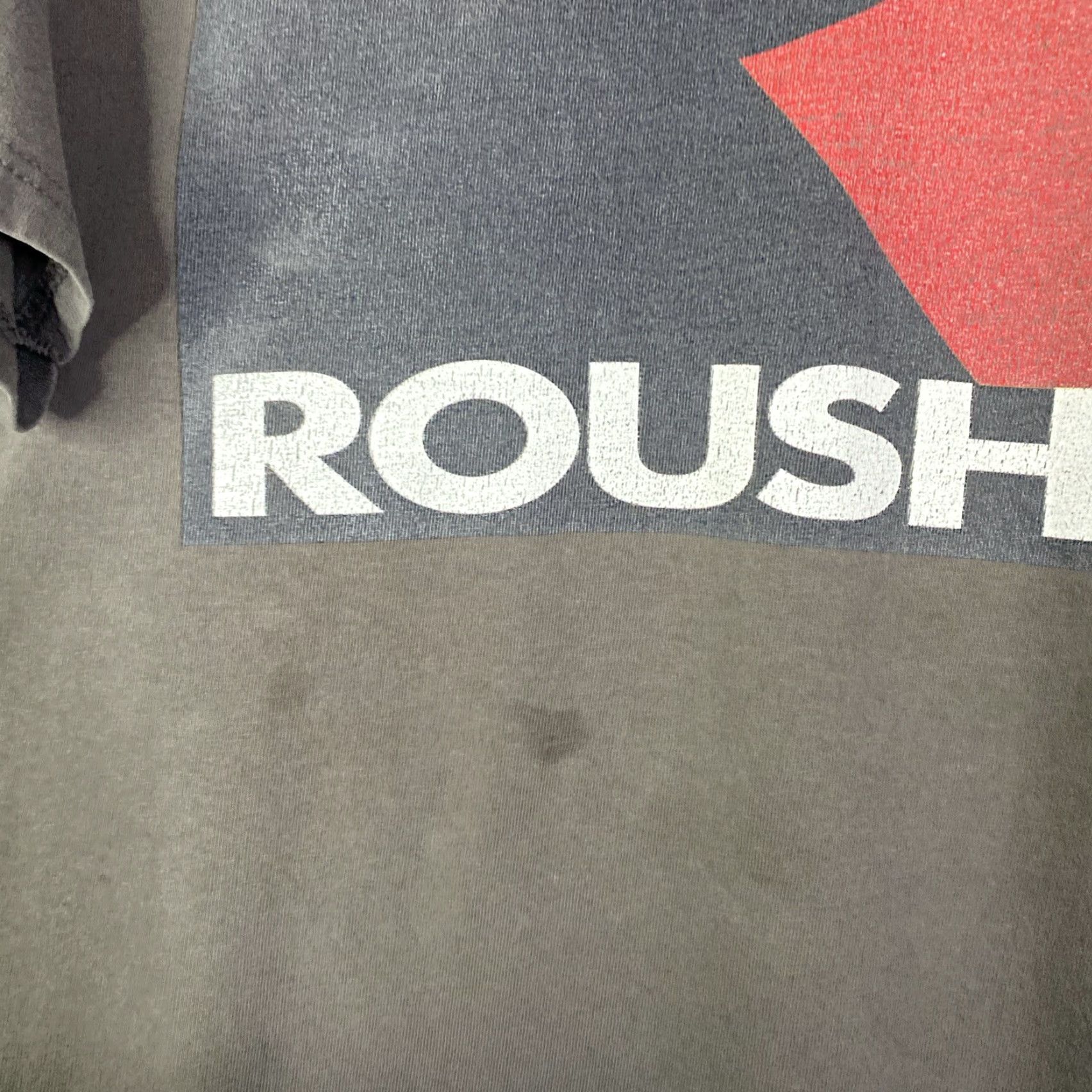 Gildan VINTAGE Roush Racing T-Shirt Grunge Faded Distressed Y2K 90s L Gray Mens T-Shirt Grunge 90s Racing Vintage Size US L / EU 52-54 / 3 - 5 Thumbnail