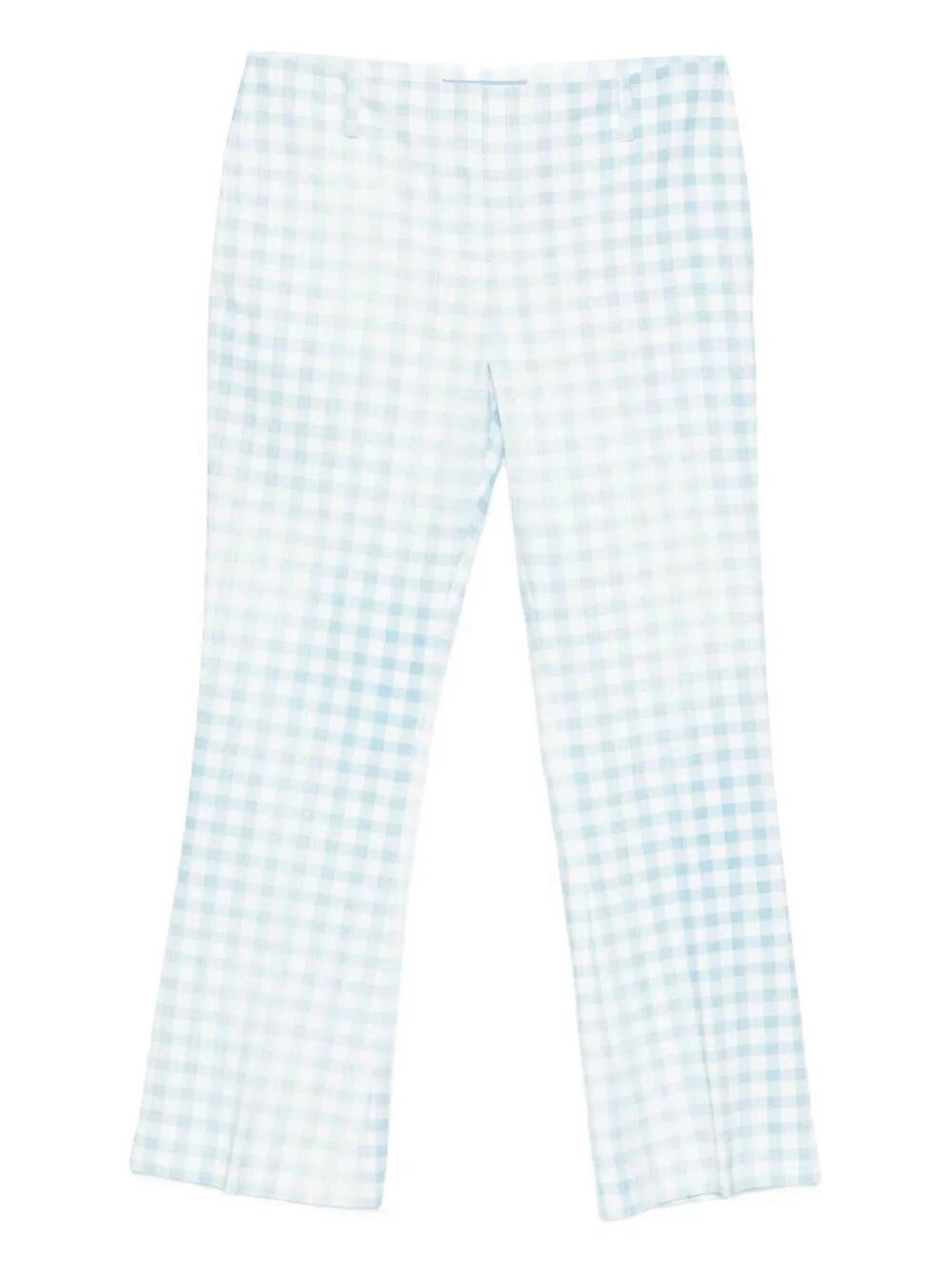 Ermanno Scervino Cropped Flare Pants Size 28" / US 6 / IT 42 - 1 Thumbnail
