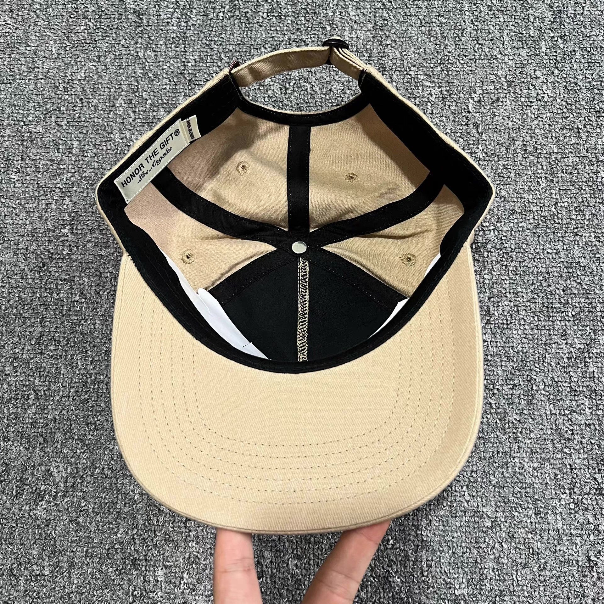 Honor the Gift Honor the gift embroidered curved brim baseball cap Q7 Size ONE SIZE - 2 Thumbnail