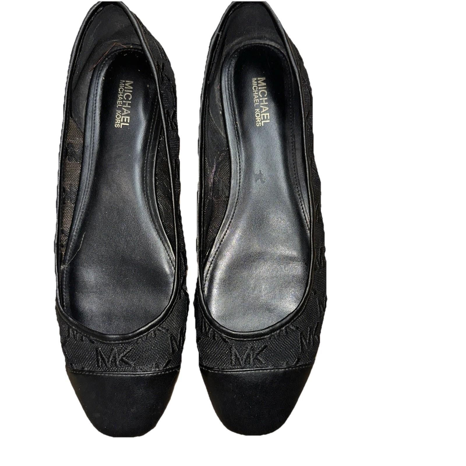 Michael Kors michael kors black lockhart ballet flats size 8.5 Size US 8.5 / IT 38.5 - 1 Thumbnail