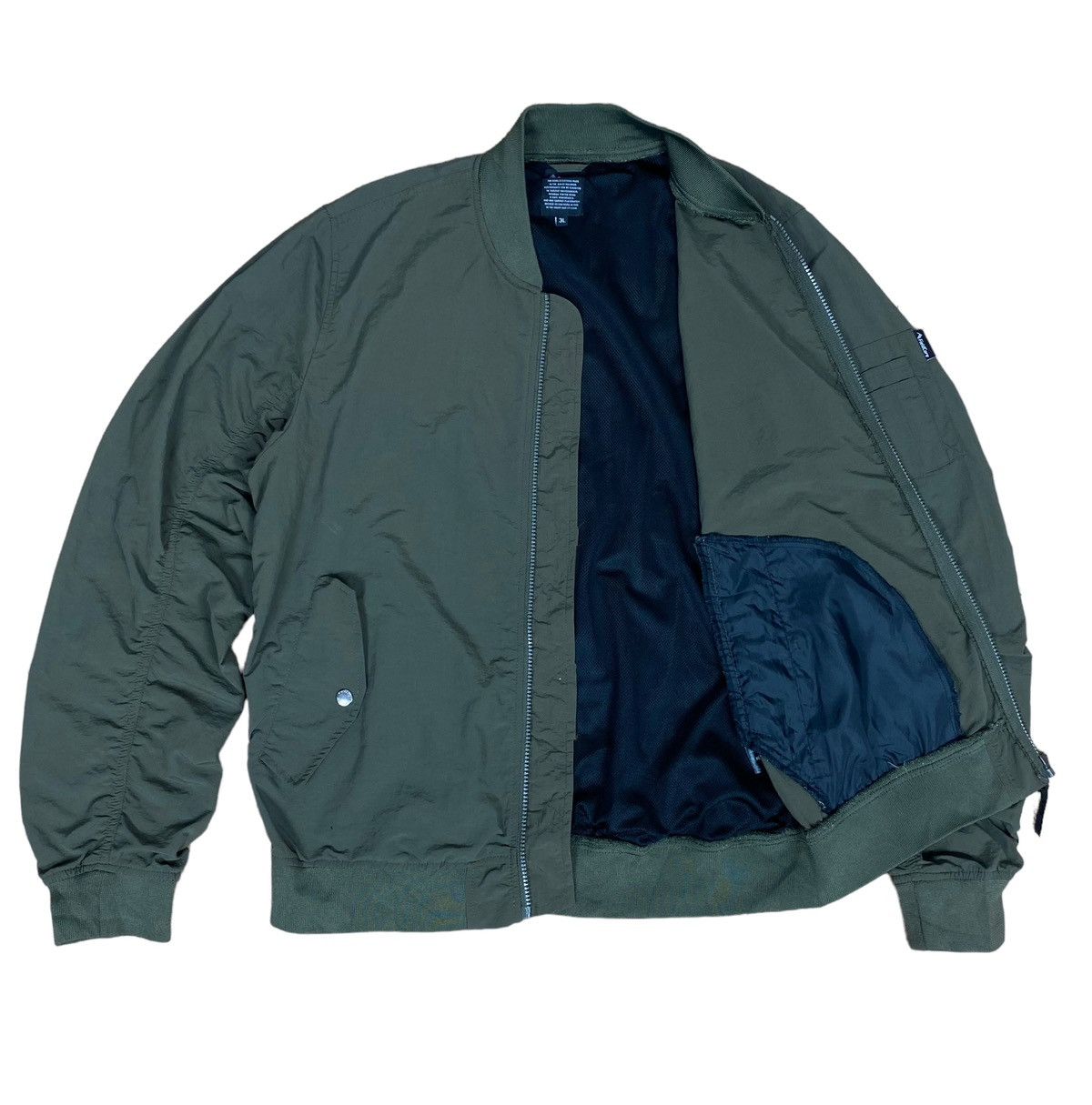 Japanese Brand Rare‼️ Fieldcore Bomber Jacket Olive Green Size US M / EU 48-50 / 2 - 4 Thumbnail