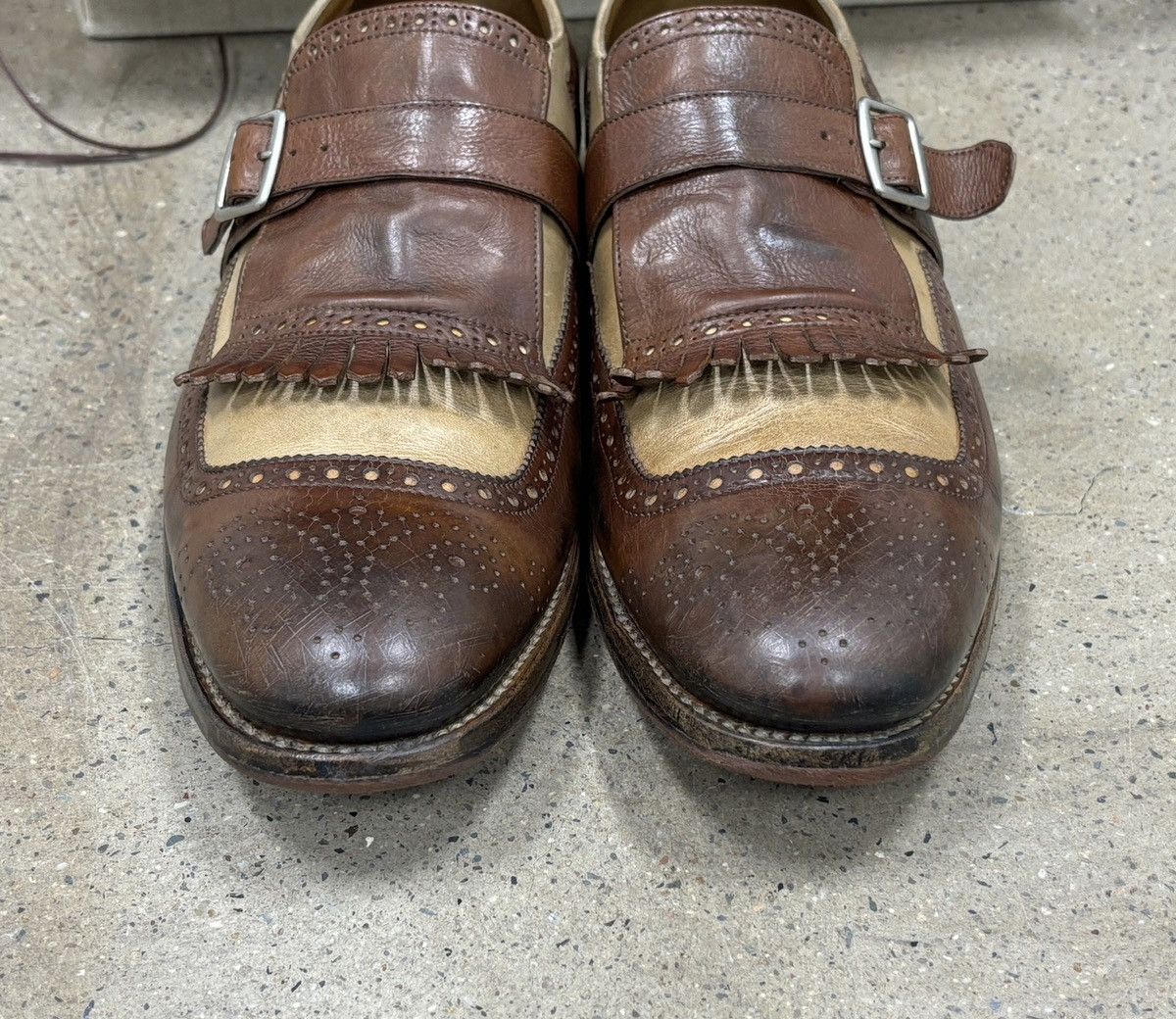 Church's Church's SHANGHAI MONK Leather Shoes Size US 7 / EU 40 - 6 Thumbnail