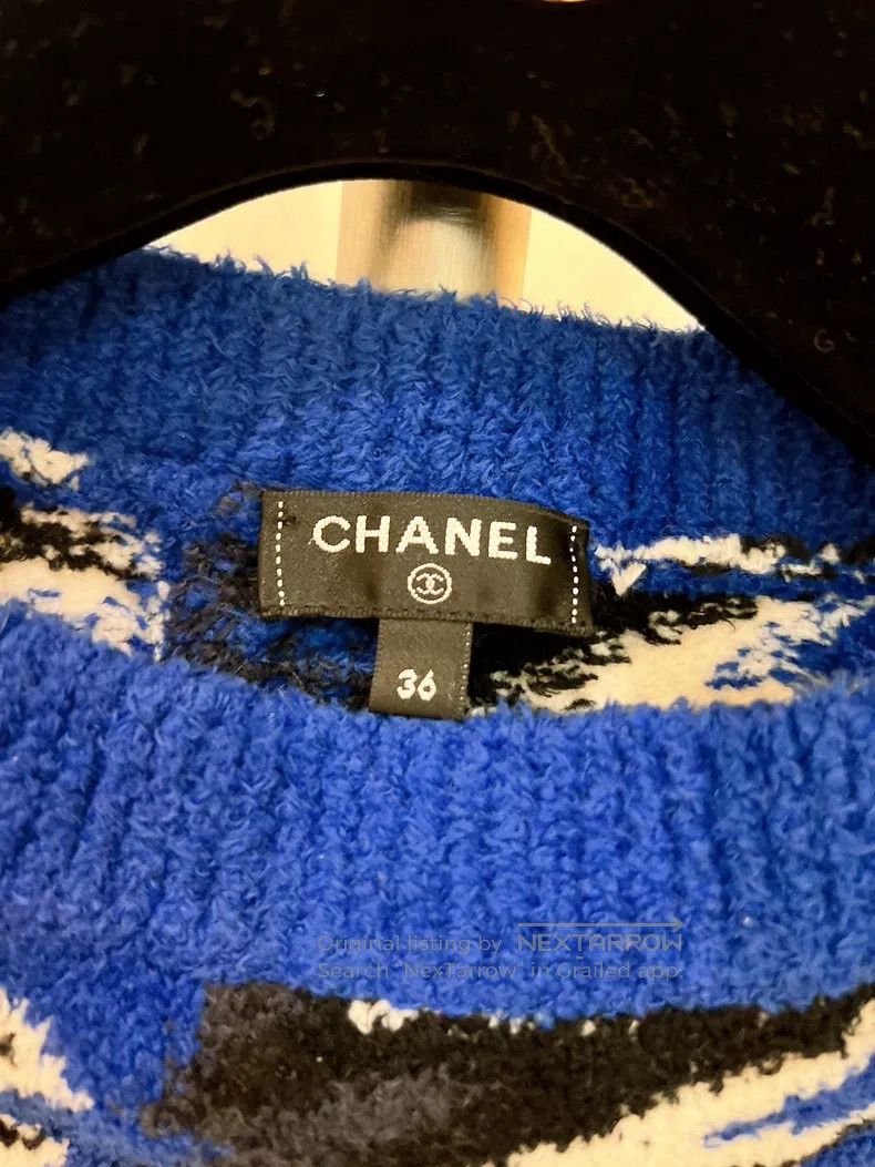 Chanel Chanel Cruise ship series towel knitwear sweater Size XS / US 0-2 / IT 36-38 - 6 Thumbnail