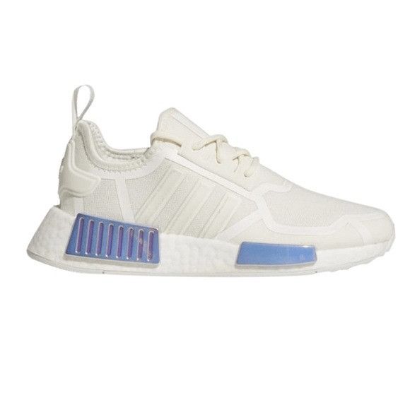 Adidas Adidas NMD R1 Crystal White Iridescent Blue GV7351 Mens 6.5 Size US 6.5 / EU 39-40 - 1 Thumbnail