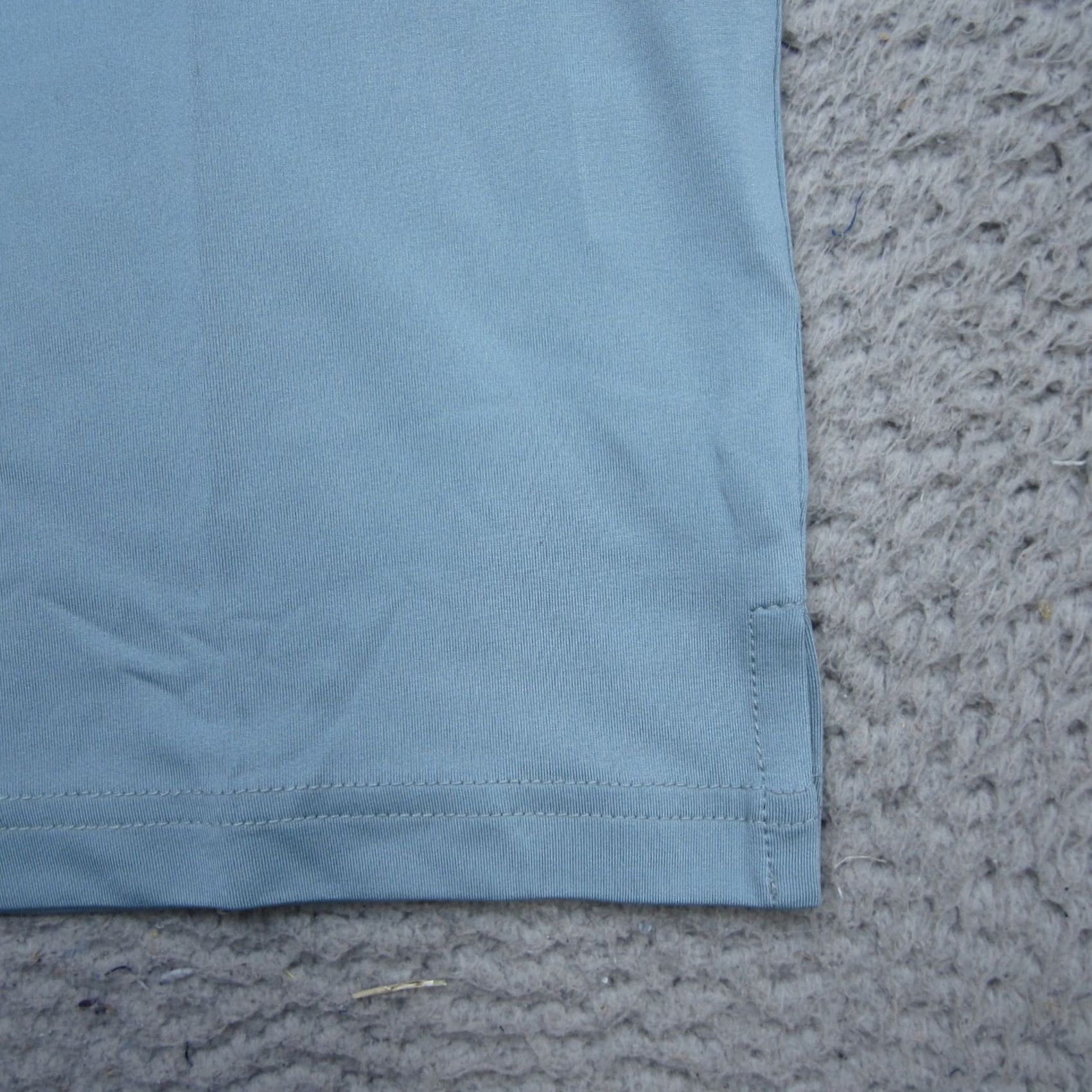 Vintage Qed Style Polo Mens M Blue Snap Performance Lightweight Stretch Golf Shirt Size US M / EU 48-50 / 2 - 3 Thumbnail