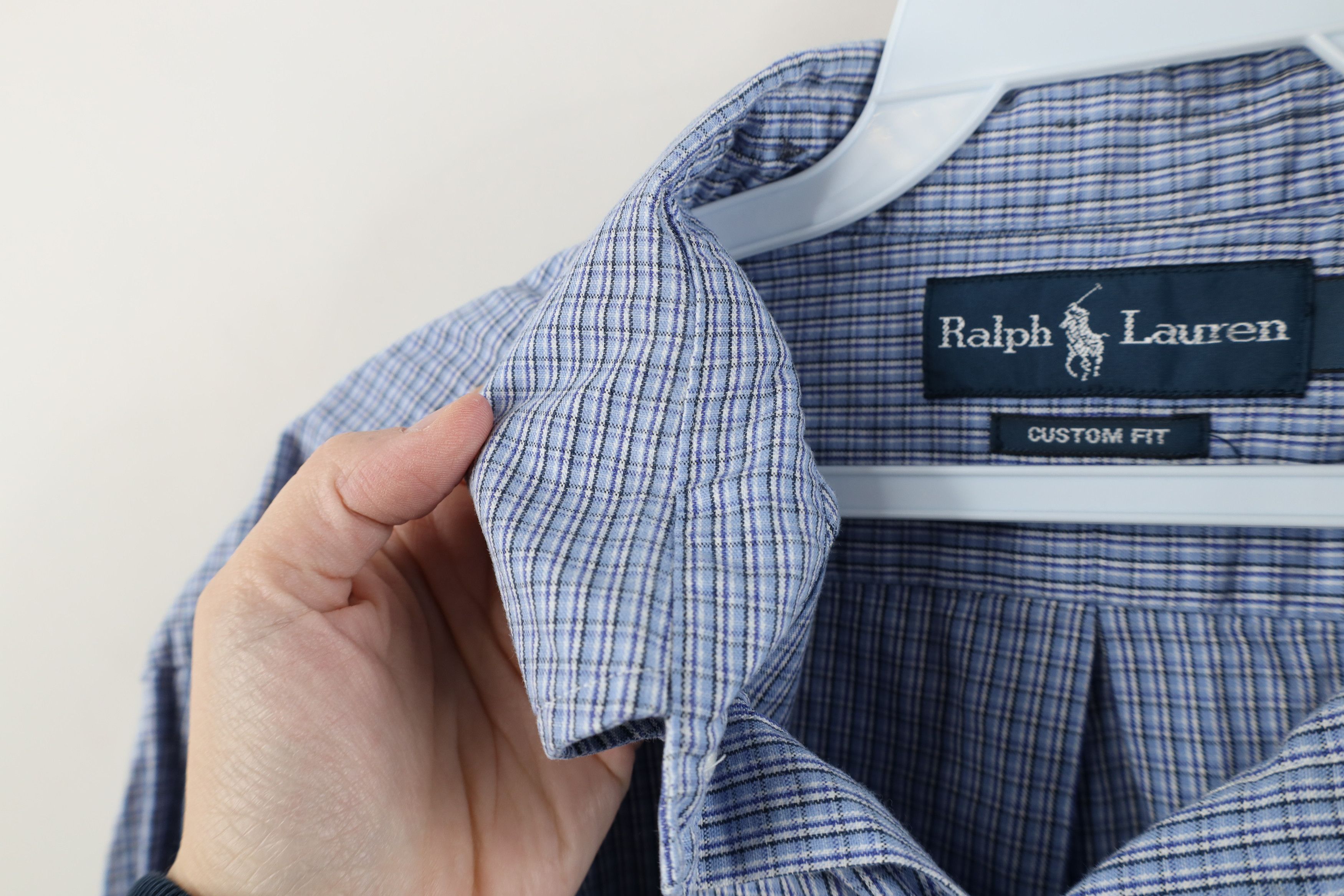 Ralph Lauren Vintage 90s Ralph Lauren Collared Button Down Shirt Plaid Size US L / EU 52-54 / 3 - 8 Thumbnail