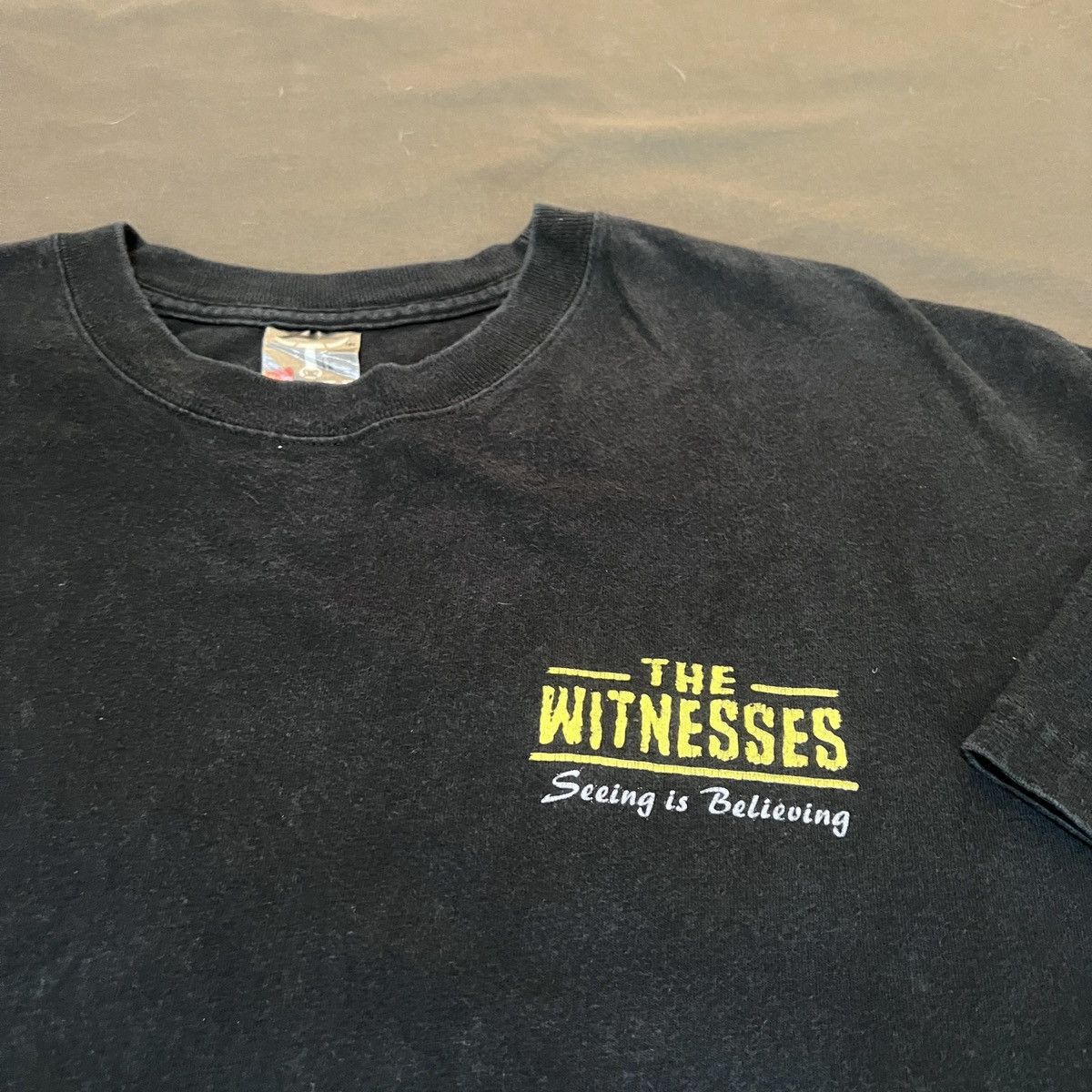 Vintage Vintage Y2K The Witnesses Musical Jesus God Holy Bible Tee Size US XL / EU 56 / 4 - 5 Thumbnail