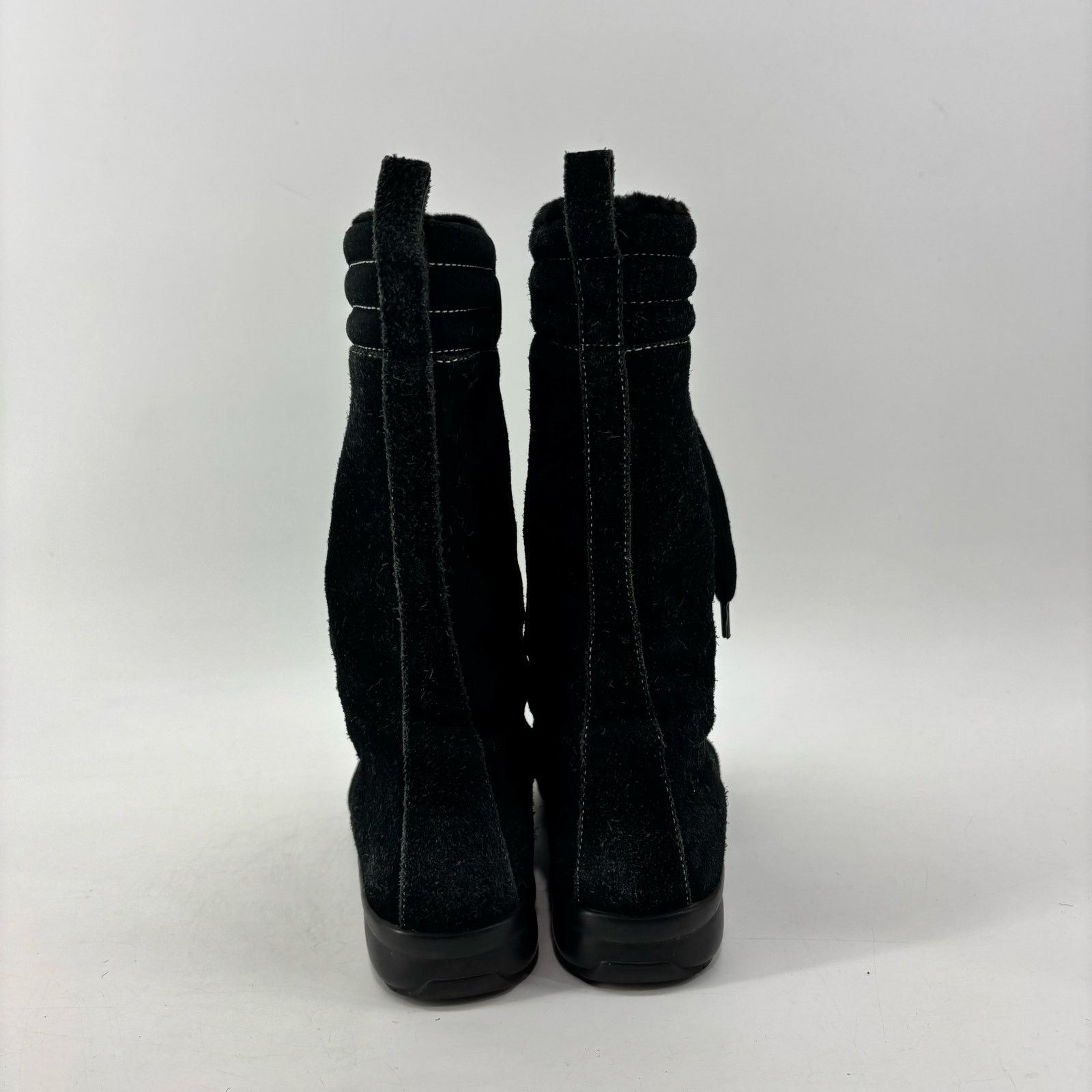 Cole Haan Cole Haan Women Size 9.5 Suede Sherpa Moccasin Boots Winter Size US 9.5 / IT 39.5 - 9 Thumbnail