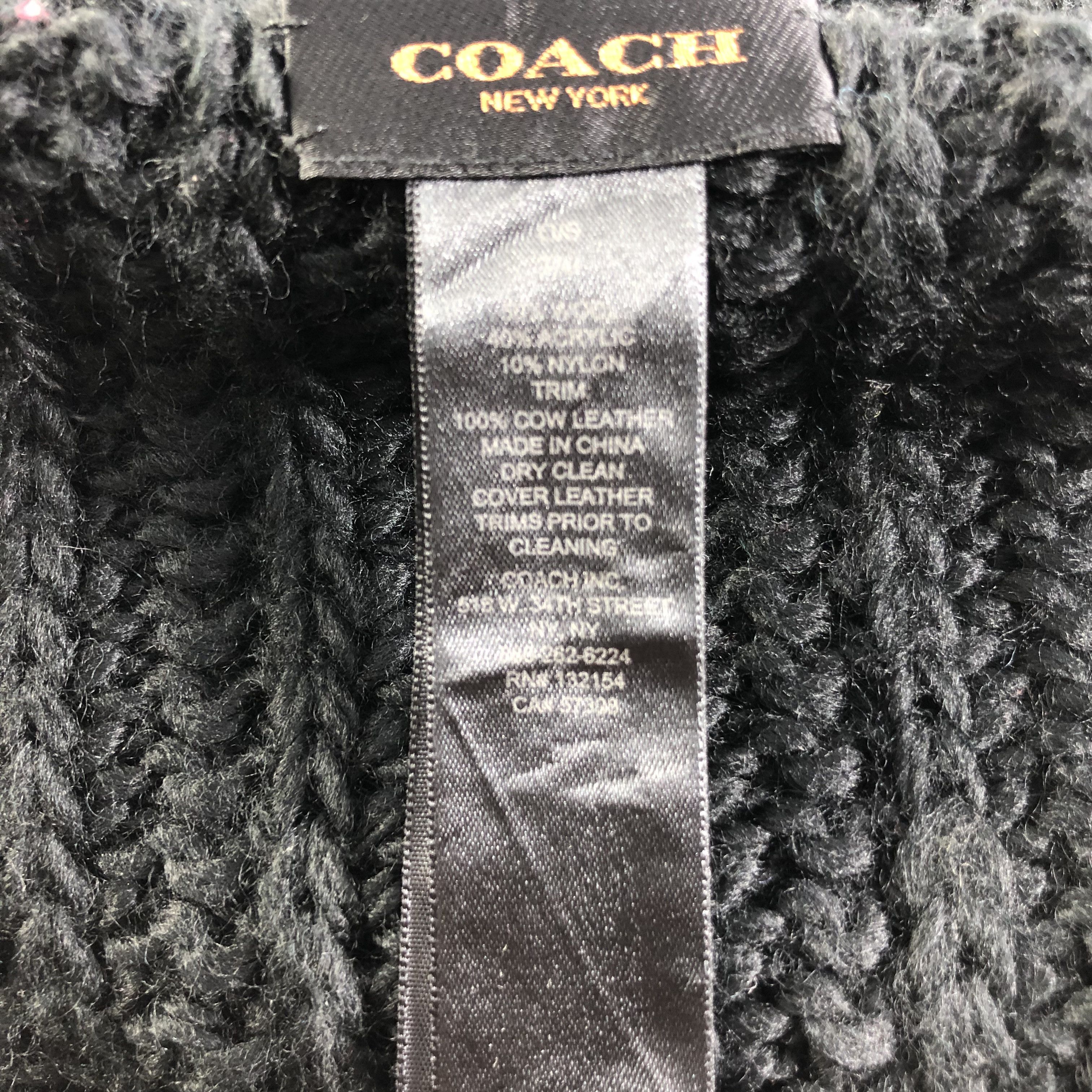 Coach Coach Knit Neck Gaiter Scarf Muffler Neckwear V2272 Size ONE SIZE - 4 Thumbnail