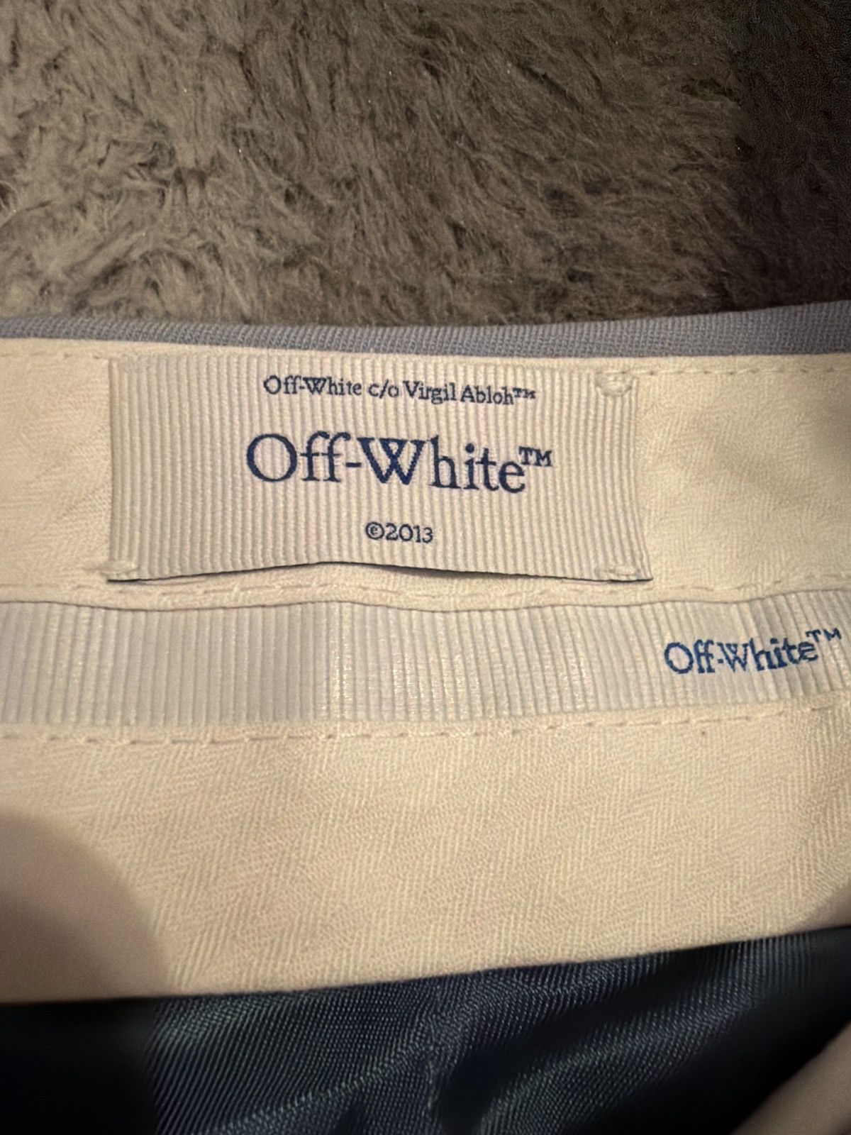 Off-White LIGHT BLUE WO BLEND BASIC SLIM PANT Size 26" / US 2 / IT 38 - 8 Thumbnail