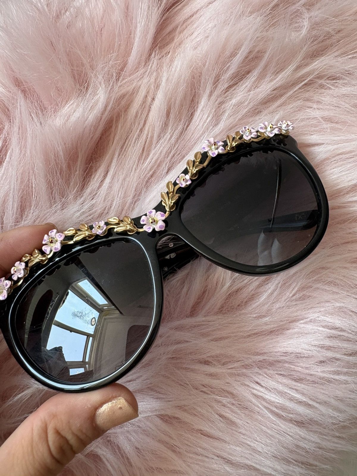 Dolce & Gabbana Dolce Gabbana Almond Flowers Sunglasses Size ONE SIZE - 17 Thumbnail