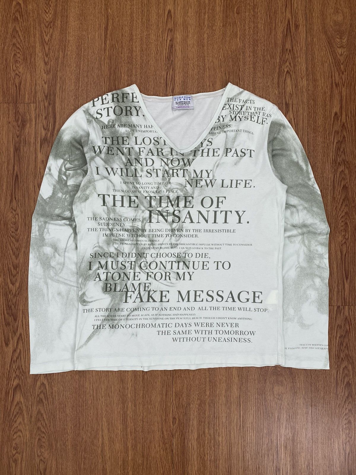If Six Was Nine × Le Grande Bleu (L.G.B.) × Nicole Club Nicole club for men LS Size US M / EU 48-50 / 2 - 1 Thumbnail