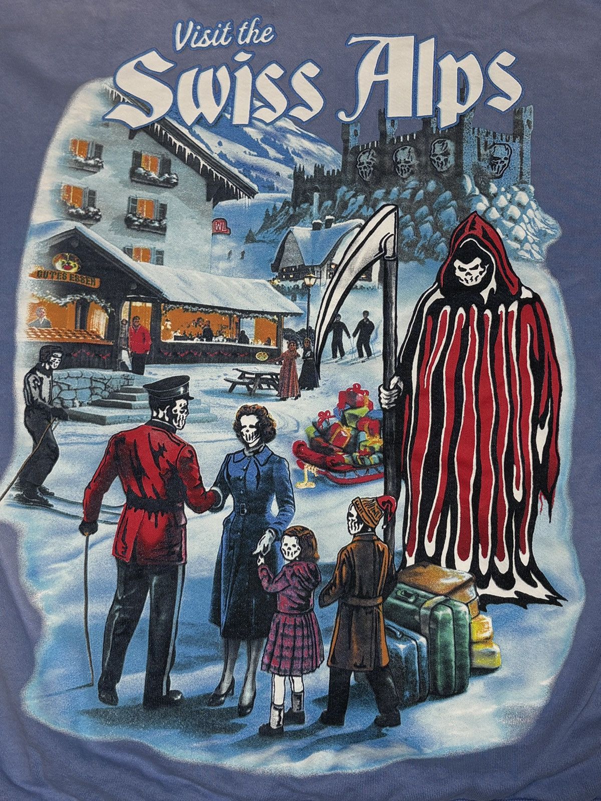 Warren Lotas 2024 Warren Lotas “Visit The Swiss Alps” Hoodie Size L Size US L / EU 52-54 / 3 - 5 Thumbnail