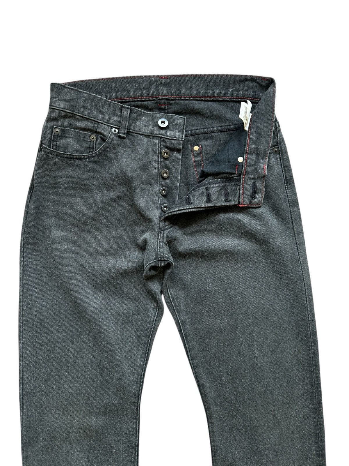 Comme Ca Ism 1998 Comme Ca Du Mode Men super black selvedge jeans Size US 30 / EU 46 - 5 Thumbnail