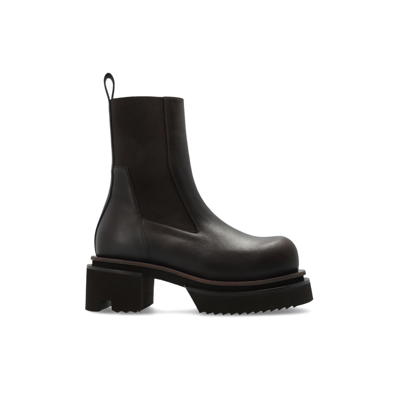RICK OWENS Temple Beatle Bogun Brown Boots New & Authentic (