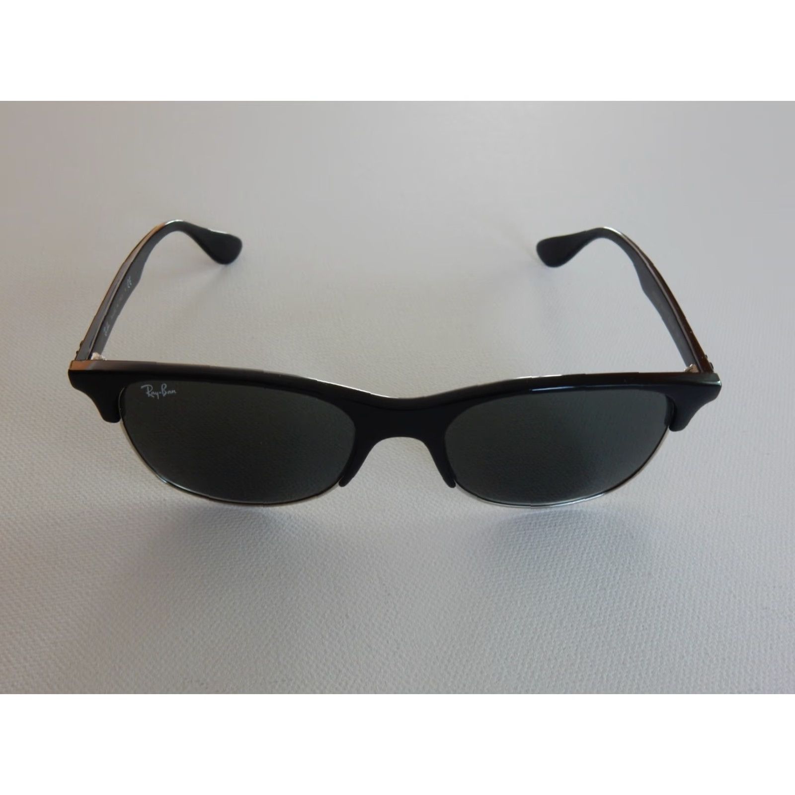 Vintage VINTAGE Ray-Ban Sunglasses Unisex Adults Black Frame Black Lenses 55mm 18 145 Size ONE SIZE - 2 Thumbnail