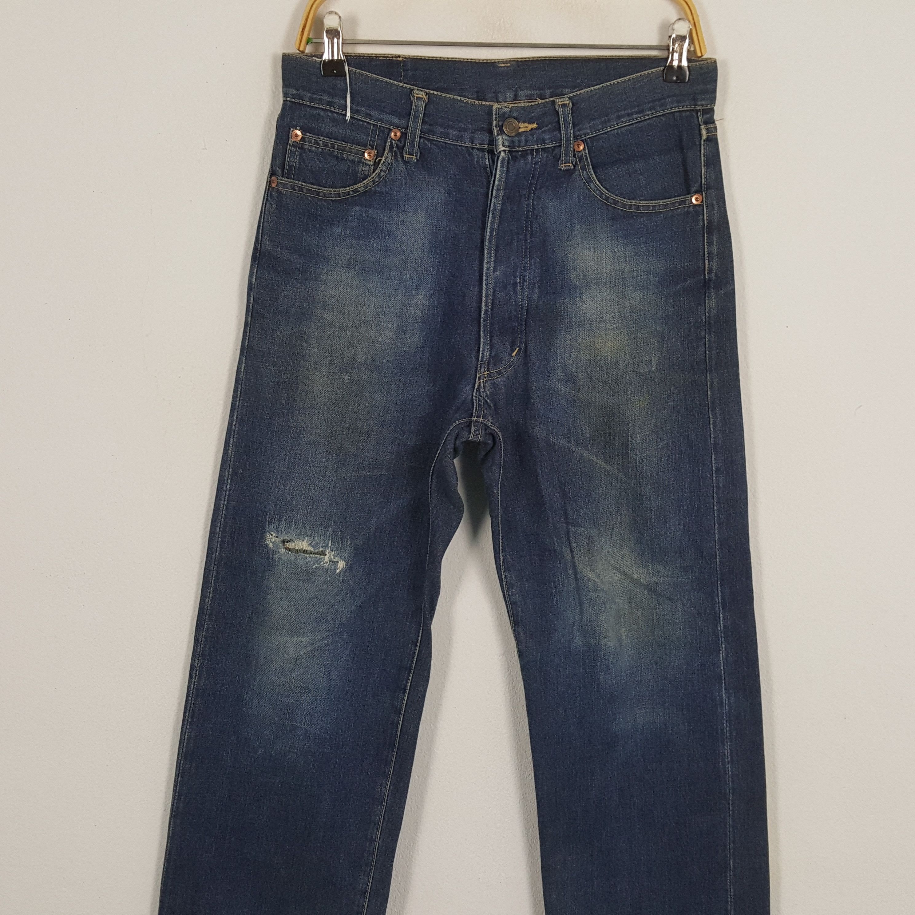 Evisu × Japanese Brand × Vintage Vintage EVISU Japanese Brand Daicock Custom Design Jeans Size US 30 / EU 46 - 5 Thumbnail