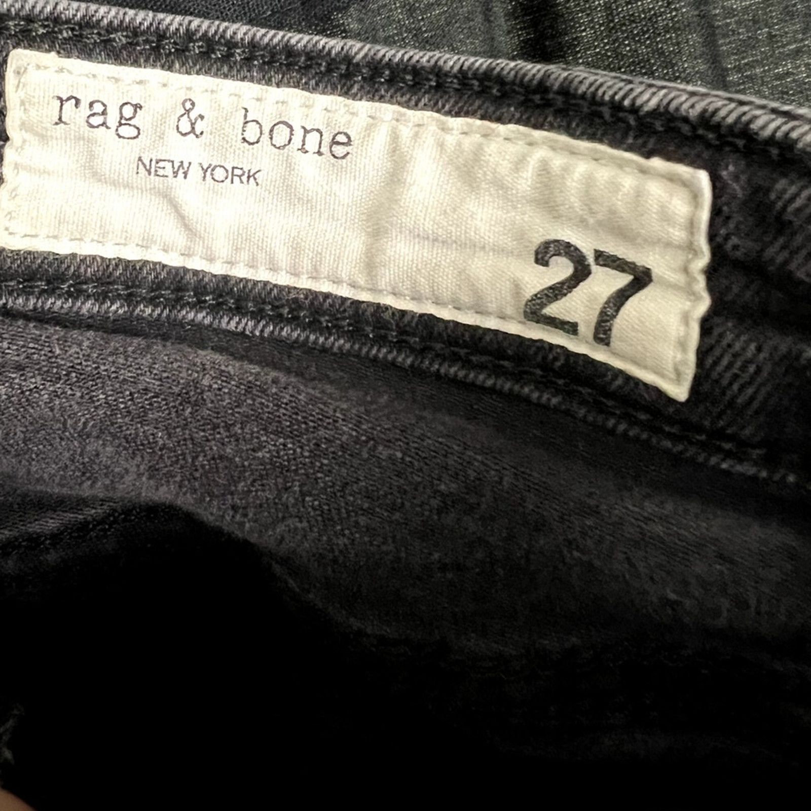 Rag & Bone Rag & Bone Women's 27x26 Nina High Rise Ankle Skinny Jeans Size 27" / US 4 / IT 40 - 3 Thumbnail