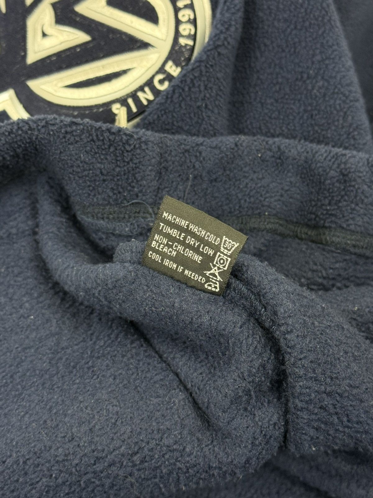 Southpole Vintage Southpole Grafitti Logo Fleece Hooded Jacket Blue M Size US M / EU 48-50 / 2 - 10 Thumbnail