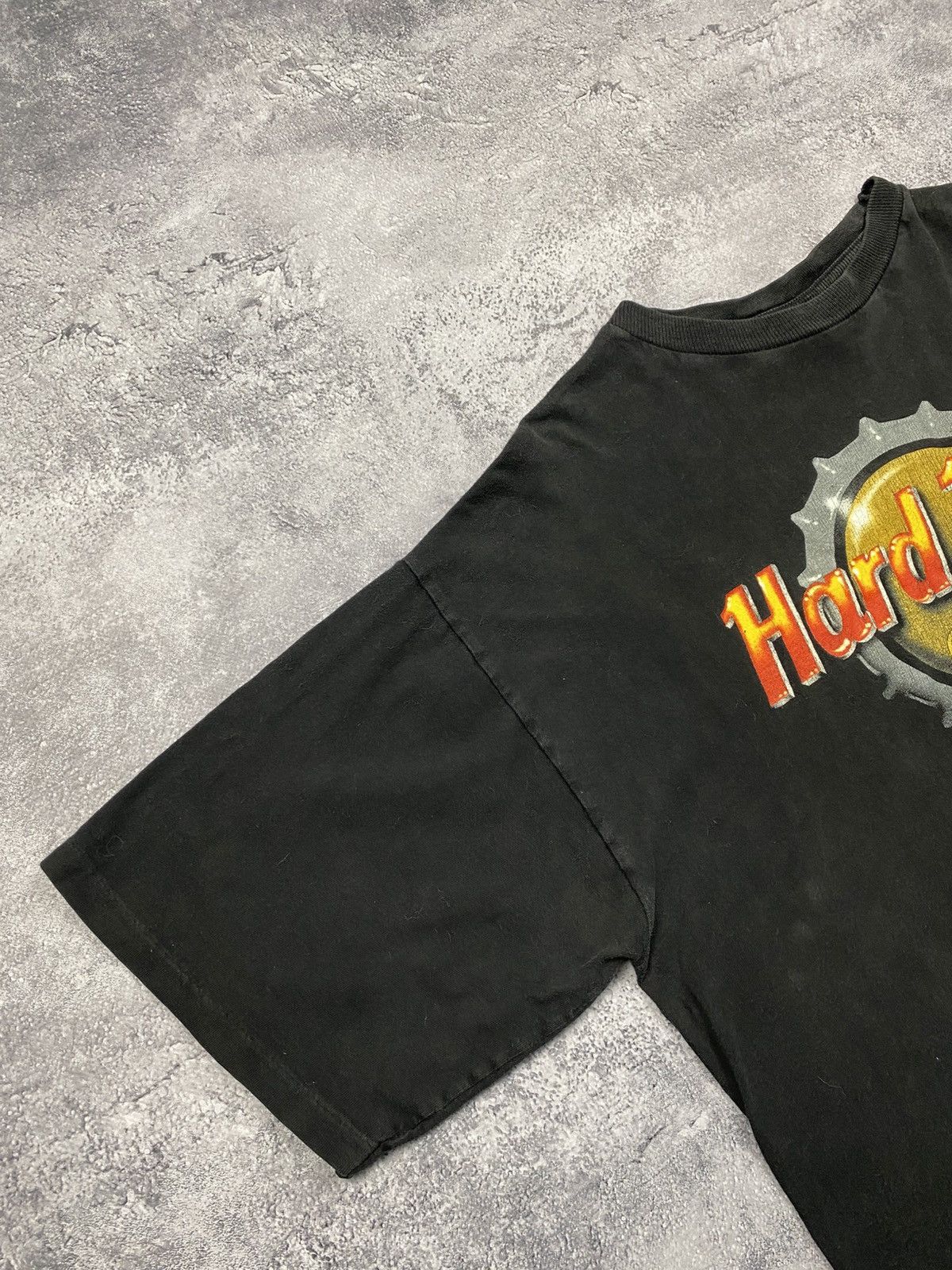 Hard Rock Cafe RARE Vintage Hard Rock Cafe Amsterdam T-Shirt Rare 90s Tee Size US XL / EU 56 / 4 - 7 Thumbnail