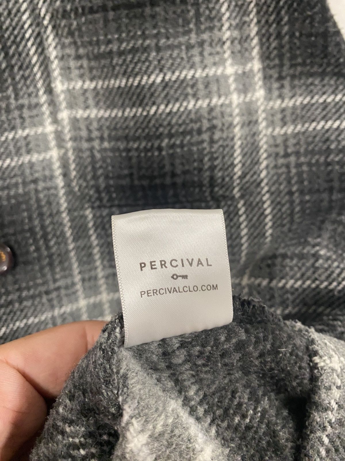 Percival Percival Check Overshirt Workwear Jacket Size: XL Size US XL / EU 56 / 4 - 8 Thumbnail