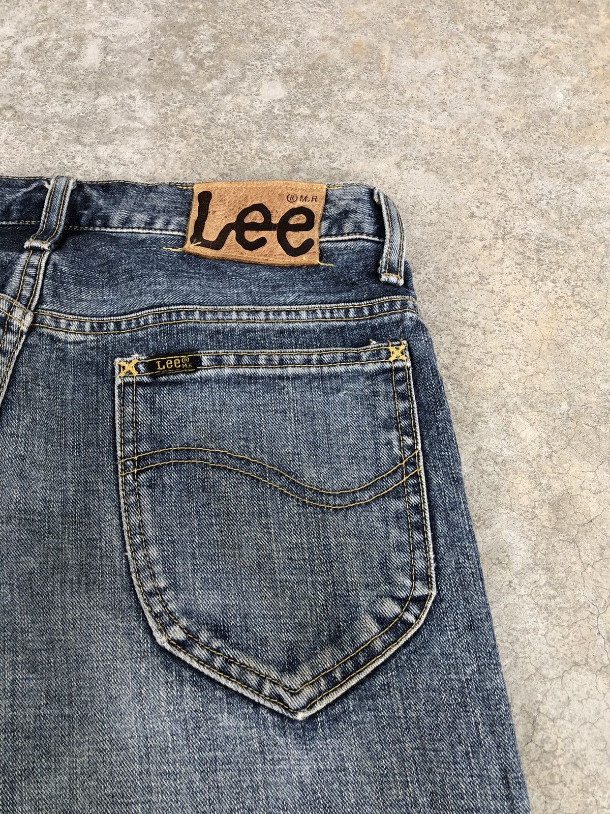 If Six Was Nine Japanese Lee Flared Jeans Distressed Jeans Size US 30 / EU 46 - 14 Thumbnail