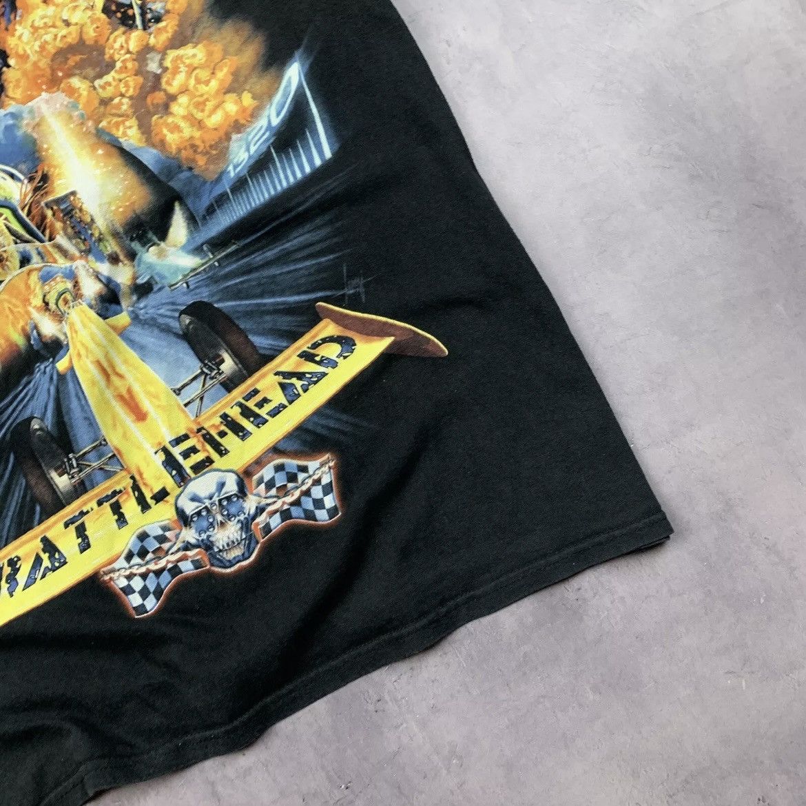 Band Tees Rare! Vintage Megadeth Battlehead Tee Big Logo 00s L Size Size US L / EU 52-54 / 3 - 9 Thumbnail