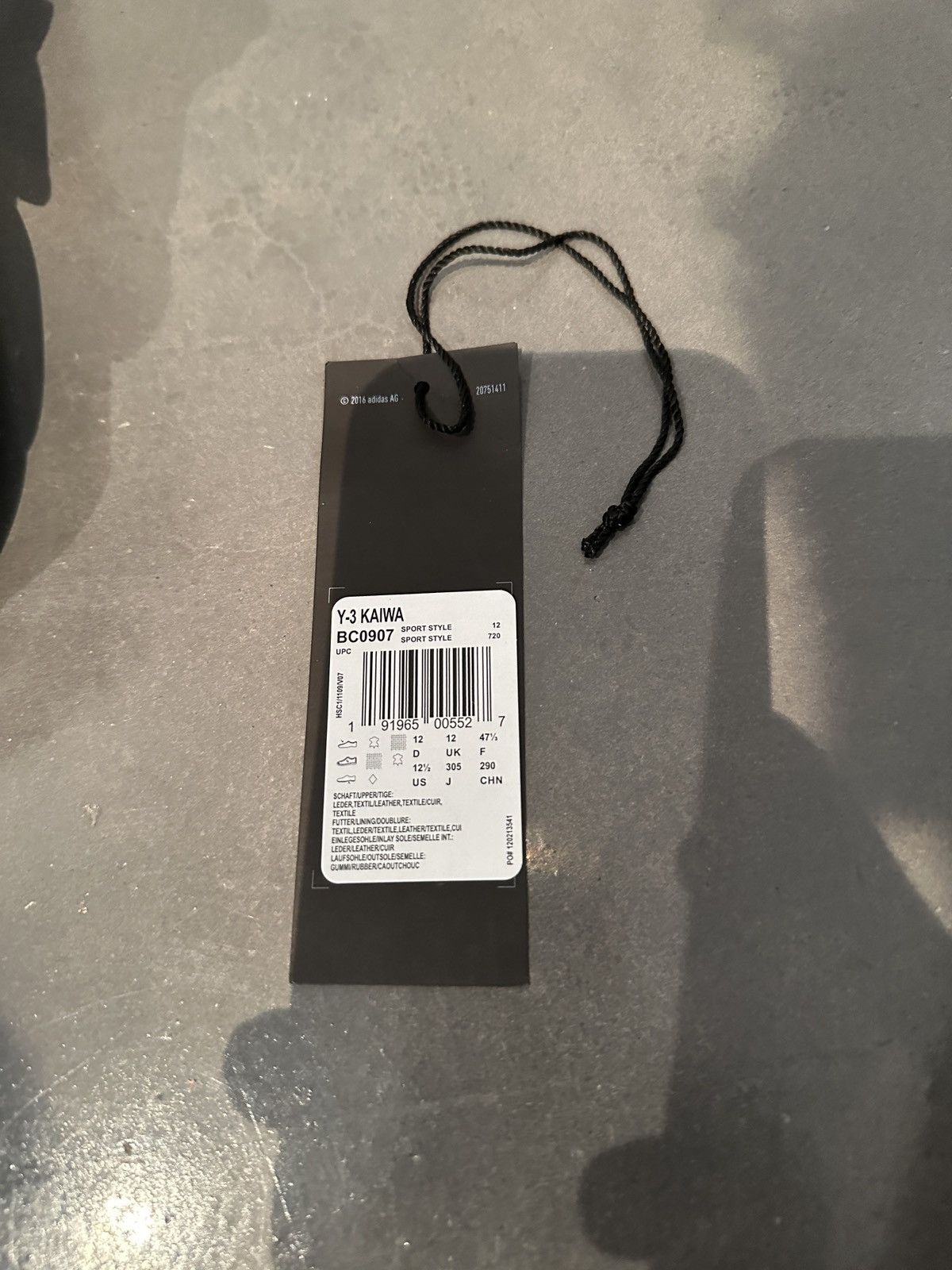 Yohji Yamamoto Y-3 Kaiwa Size US 12.5 / EU 45-46 - 10 Thumbnail