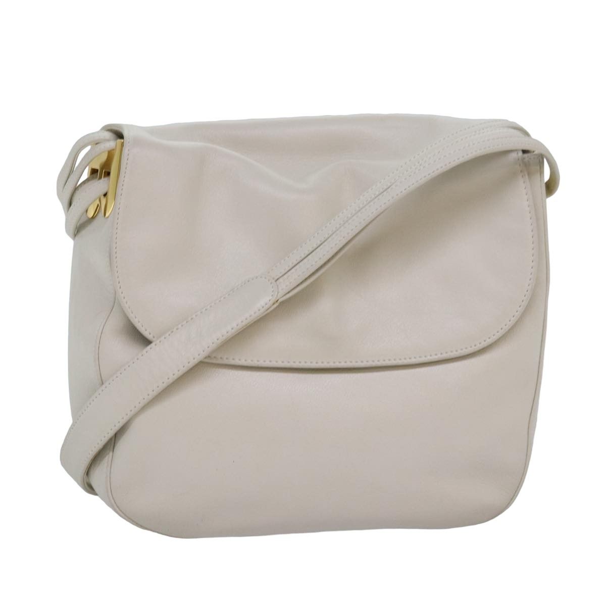 Bally Beige Leather Shoulder Bag (Pre-Owned) Size ONE SIZE - 1 Thumbnail