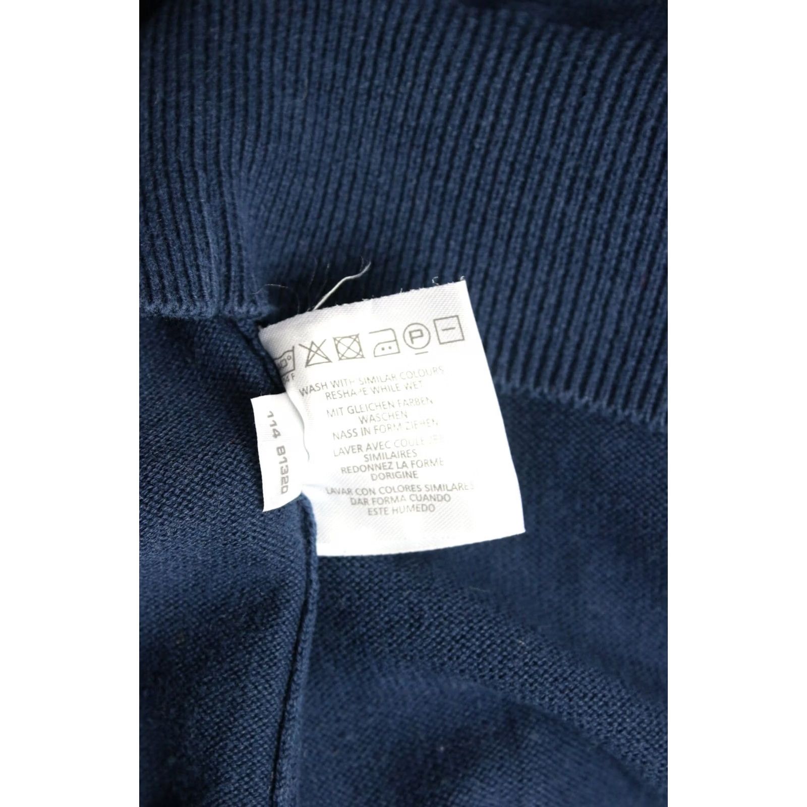 Gant GANT New Haven Jumper Men Large Pullover Striped Crew Neck Knitted Size US L / EU 52-54 / 3 - 7 Thumbnail