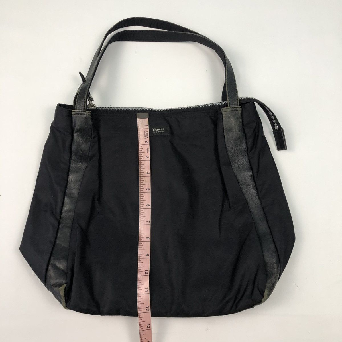 Yohji Yamamoto Y’SACCS ZIPPER VINTAGE TOTE BAG Size ONE SIZE - 10 Thumbnail