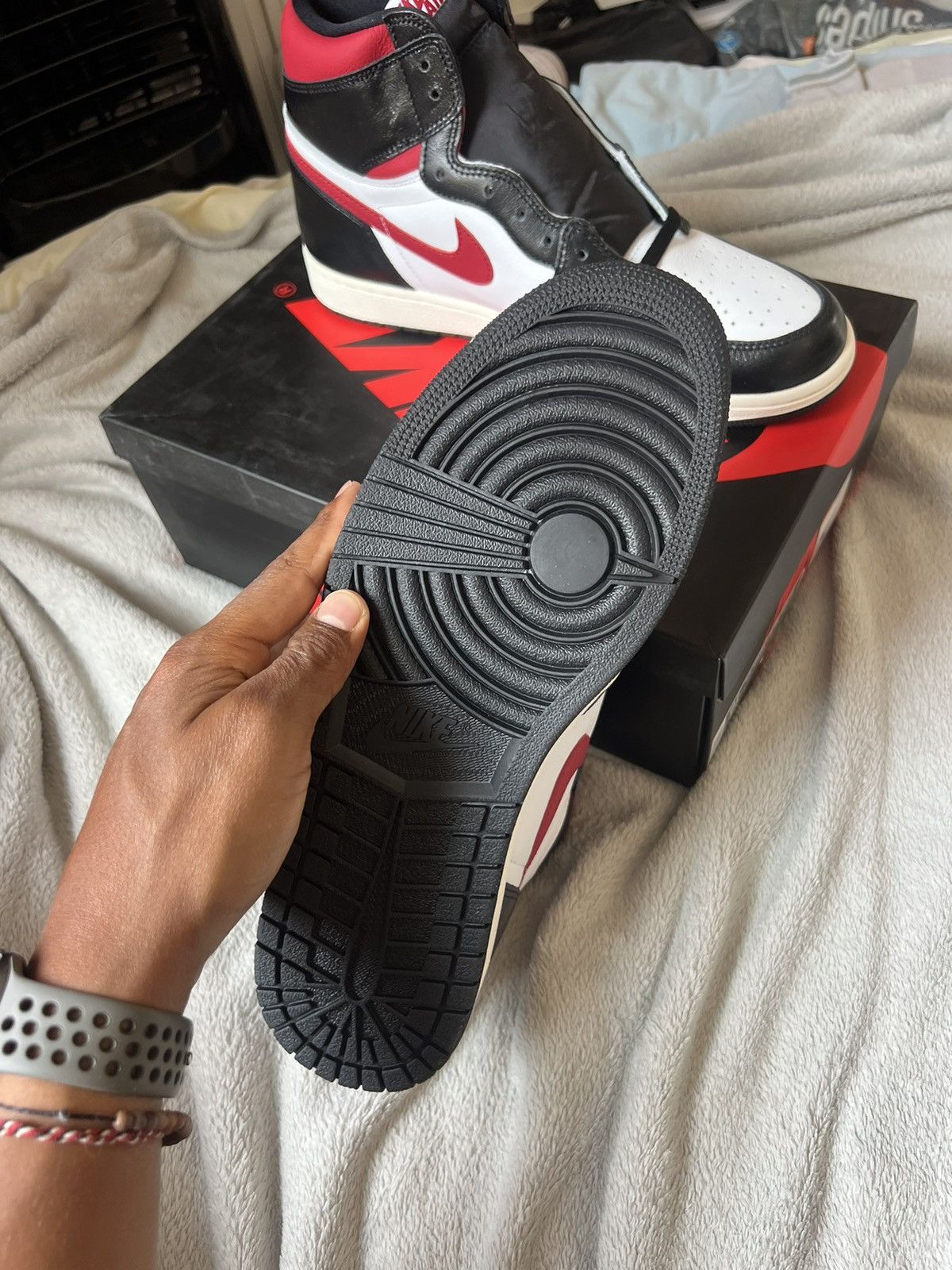 Jordan Brand Nike Air Jordan 1 Gym red 47 Size US 12.5 / EU 45-46 - 5 Thumbnail