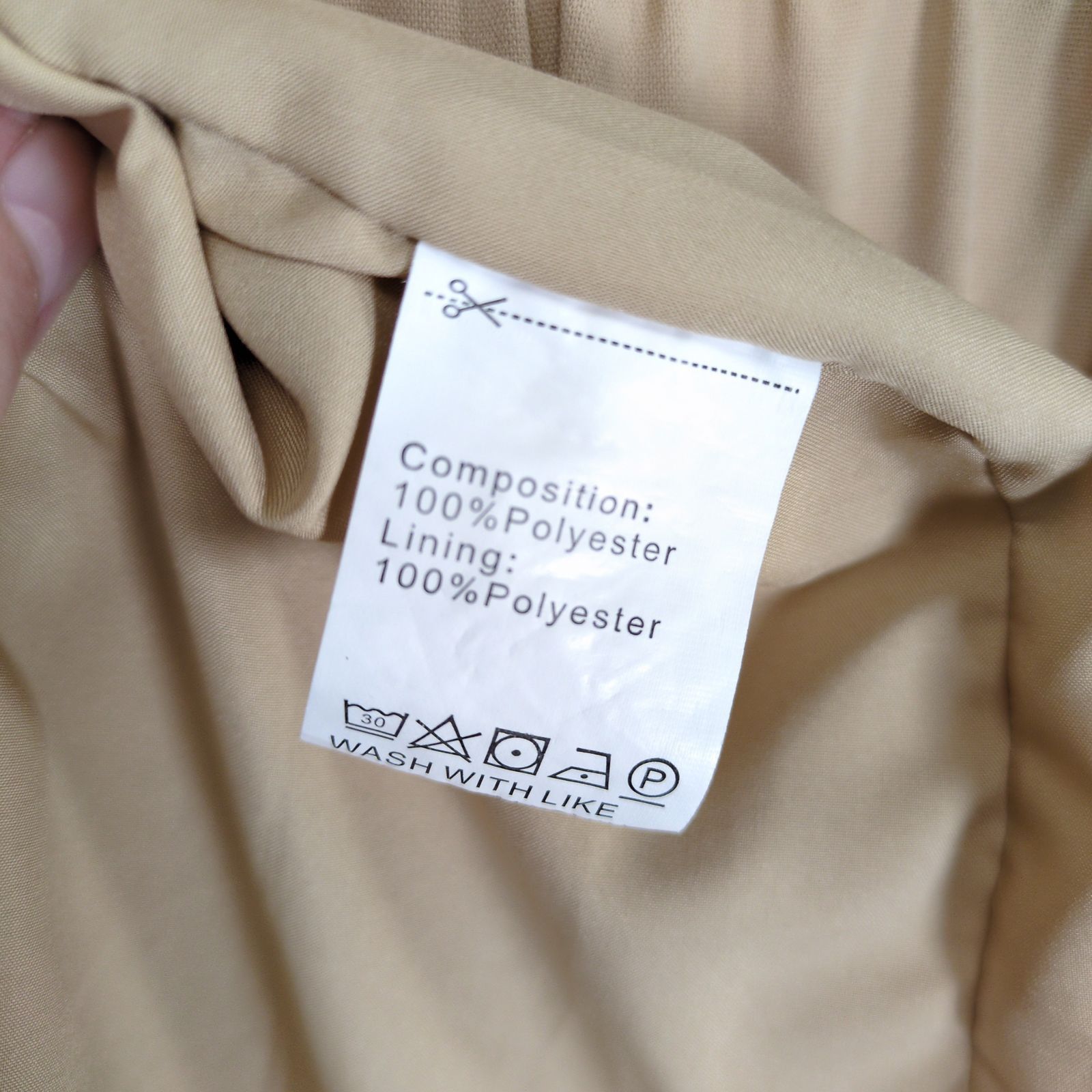 Other Pretty Garden Women's XL Beige Pleated Wrap Maxi Dress Size XL / US 12-14 / IT 48-50 - 6 Thumbnail