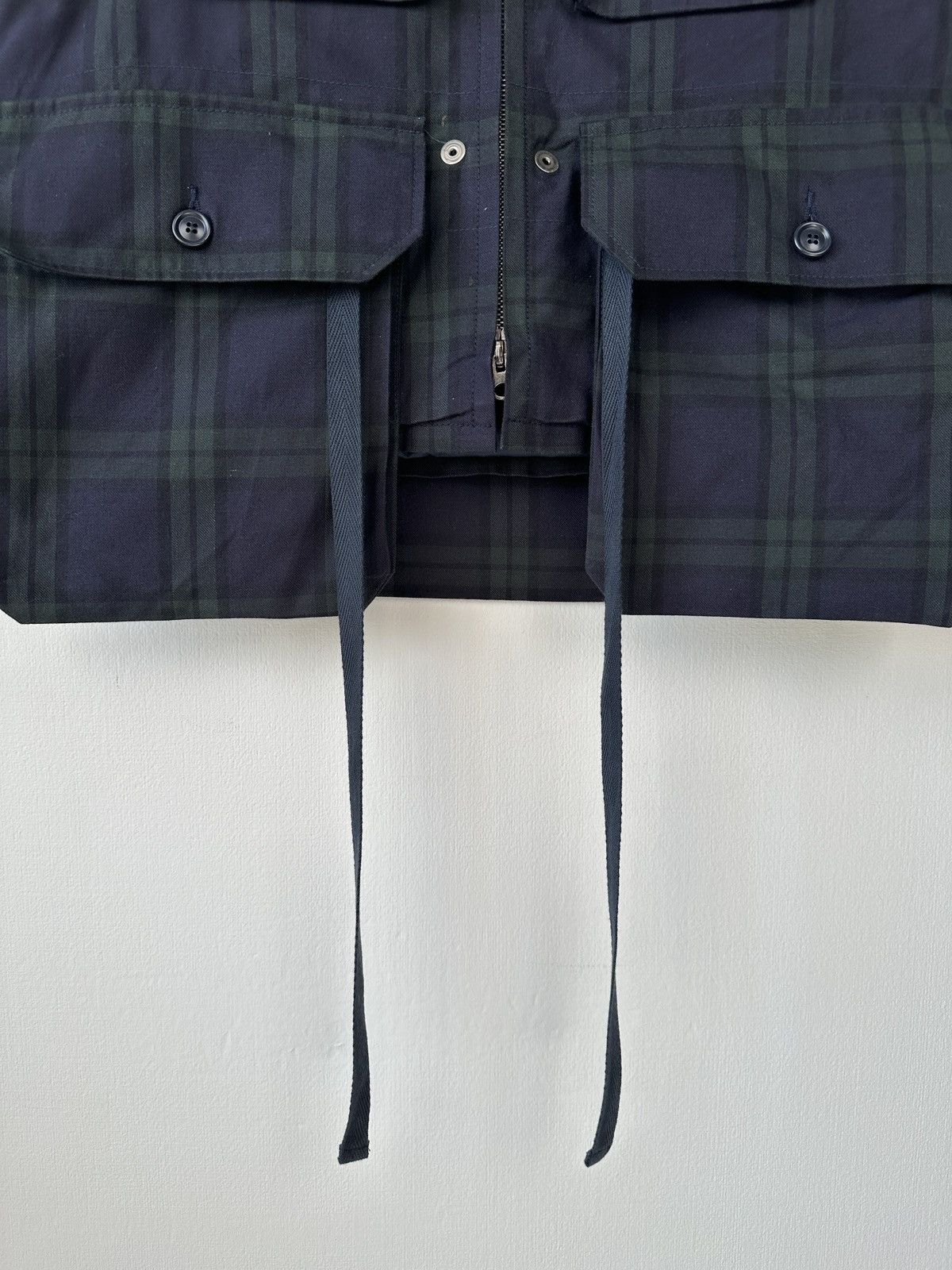 Engineered Garments ENGINEERED GARMENTS x ASPESI A.Blue Blackwatch Game Vest USA Size US M / EU 48-50 / 2 - 12 Thumbnail